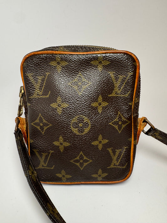 Louis Vuitton Mini Danube Monogram Crossbody – Vintage March 1989