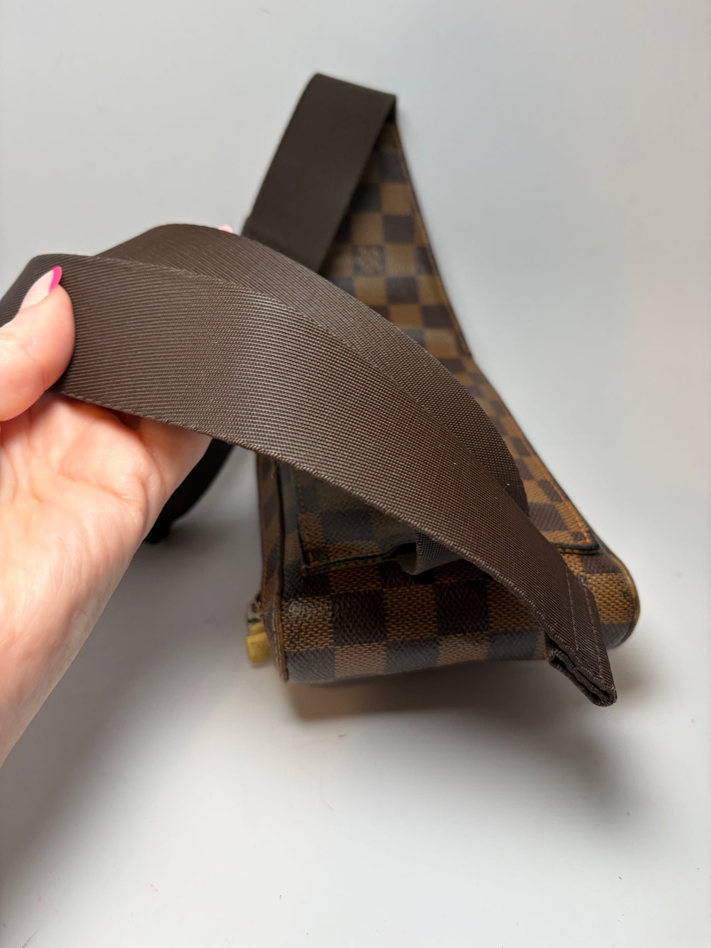 Louis Vuitton Geronimo Belt Bag/Bum Bag Damier Ebene