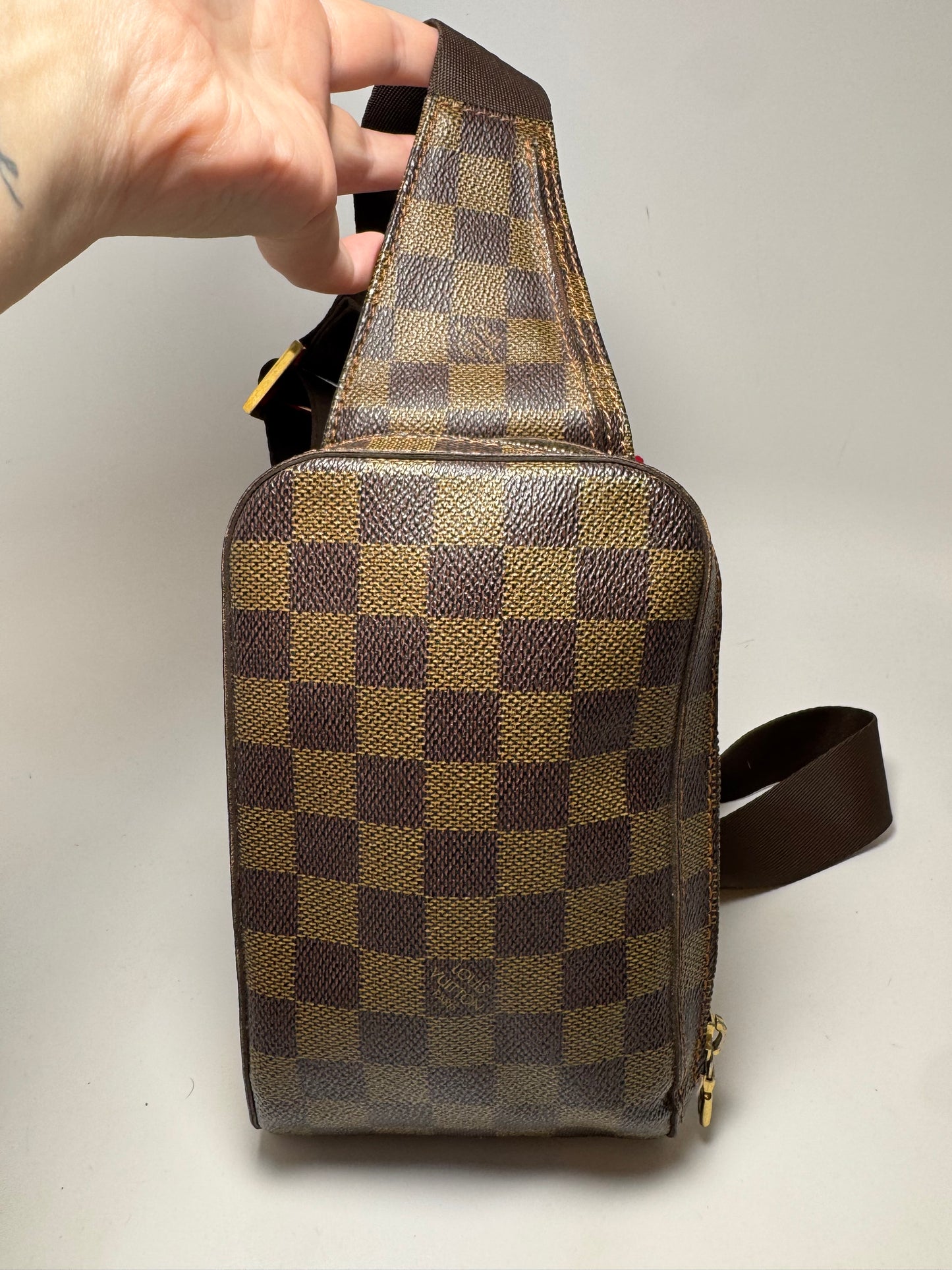 Louis Vuitton Geronimo Damier Ebene Belt Bag/Bum Bag