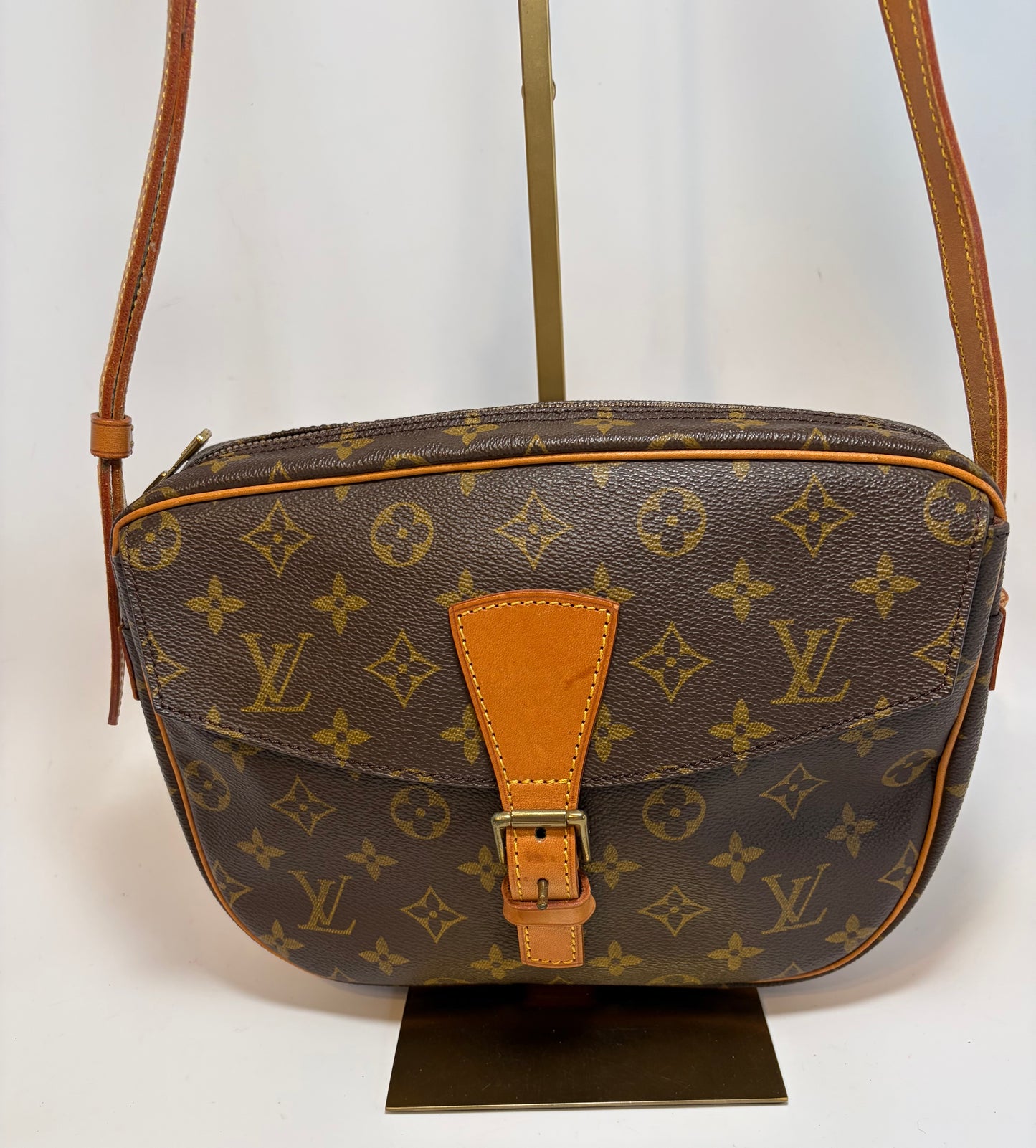 Louis Vuitton Jeune Fille MM Monogram Crossbody Vintage 1989