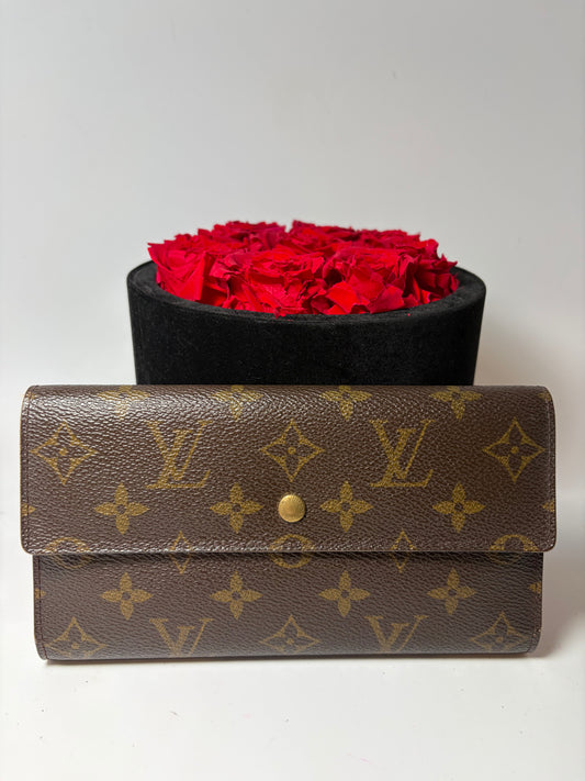 Louis Vuitton Monogram Porte Tressor International Wallet