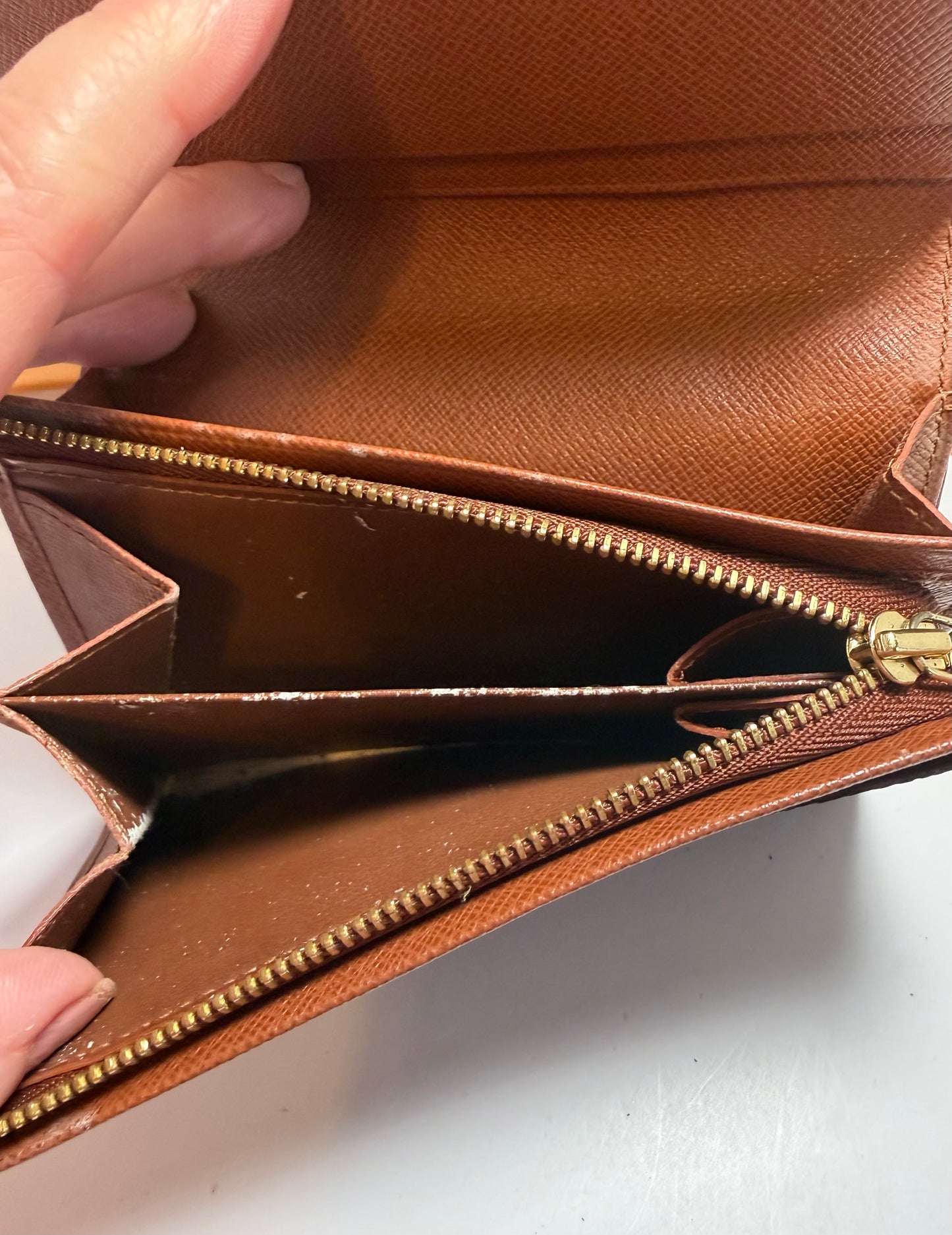 Louis Vuitton Porte Monnaie Tressor Monogram Wallet