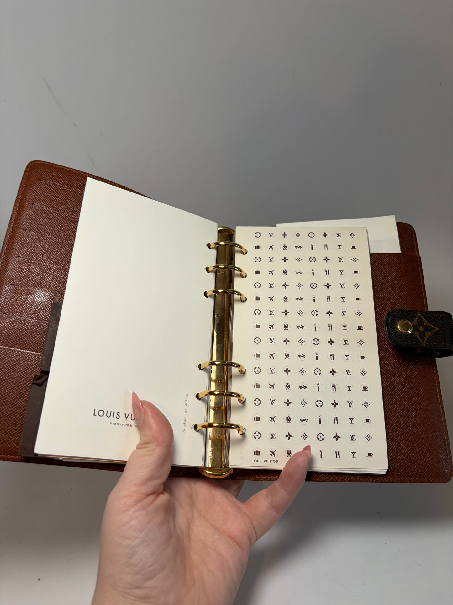 Louis Vuitton Medium Ring Agenda MM Monogram