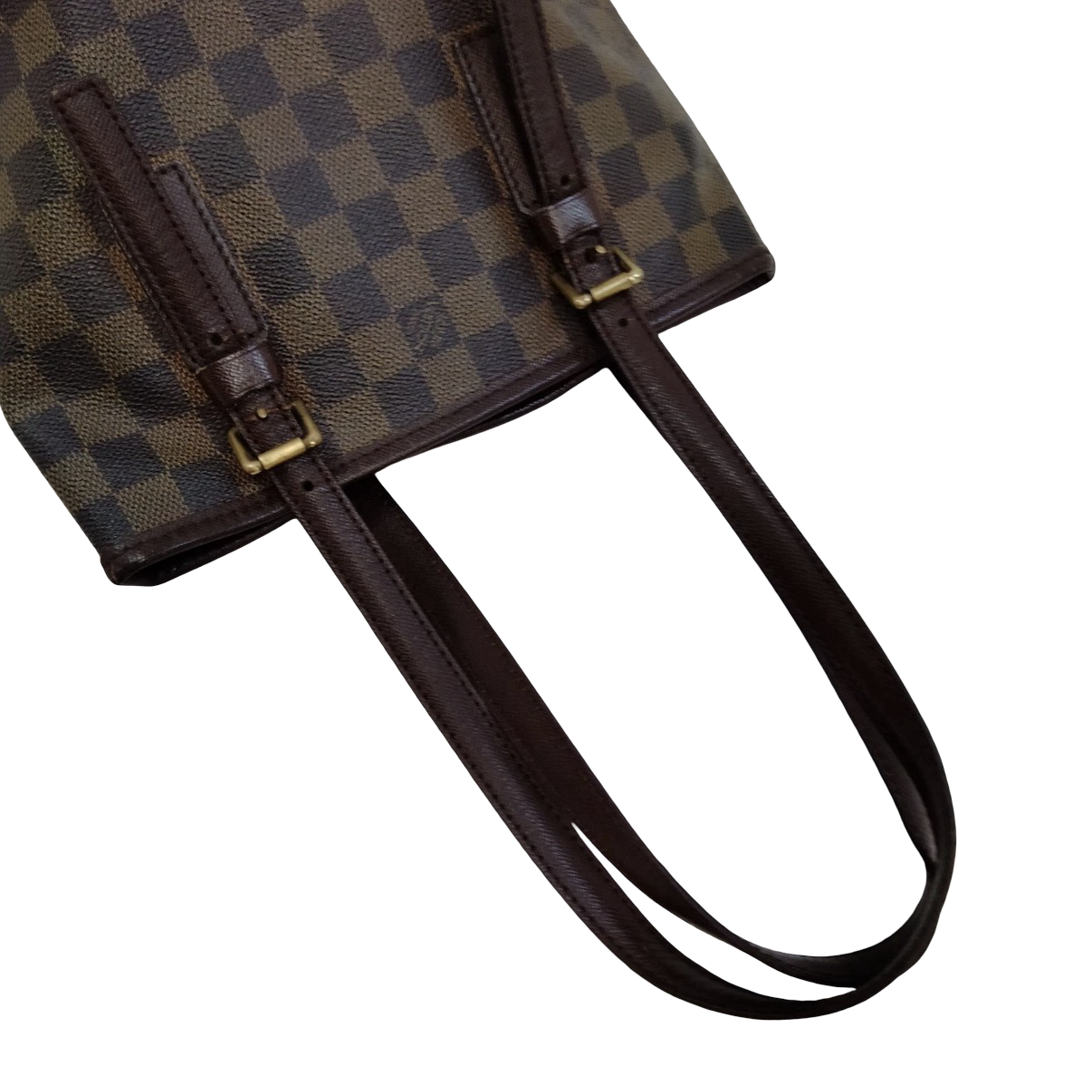 Louis Vuitton Damier Ebene Petite Bucket PM Tote