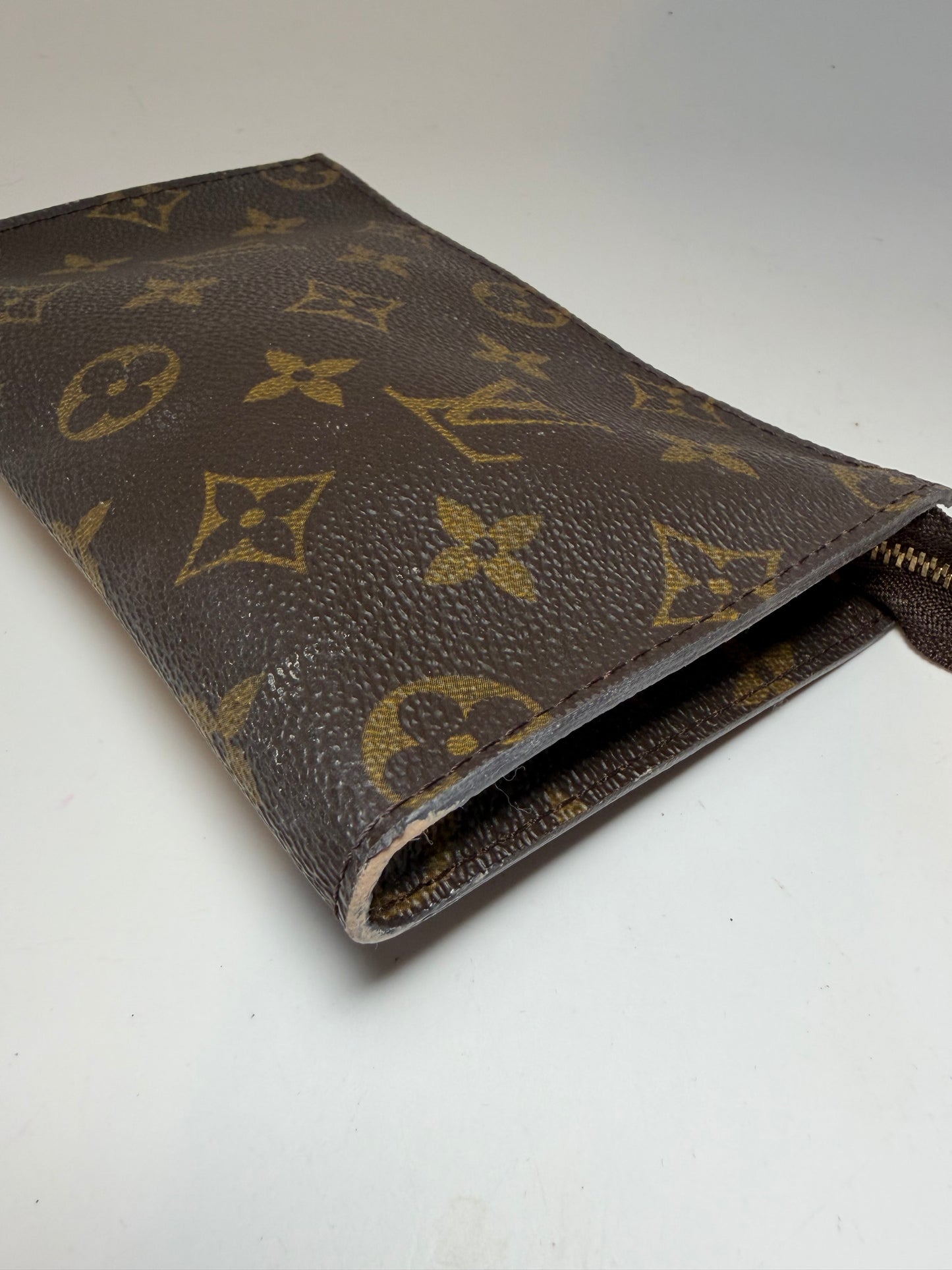 Louis Vuitton Bucket PM Monogram Toiletry Pouch, Made in France October 2000