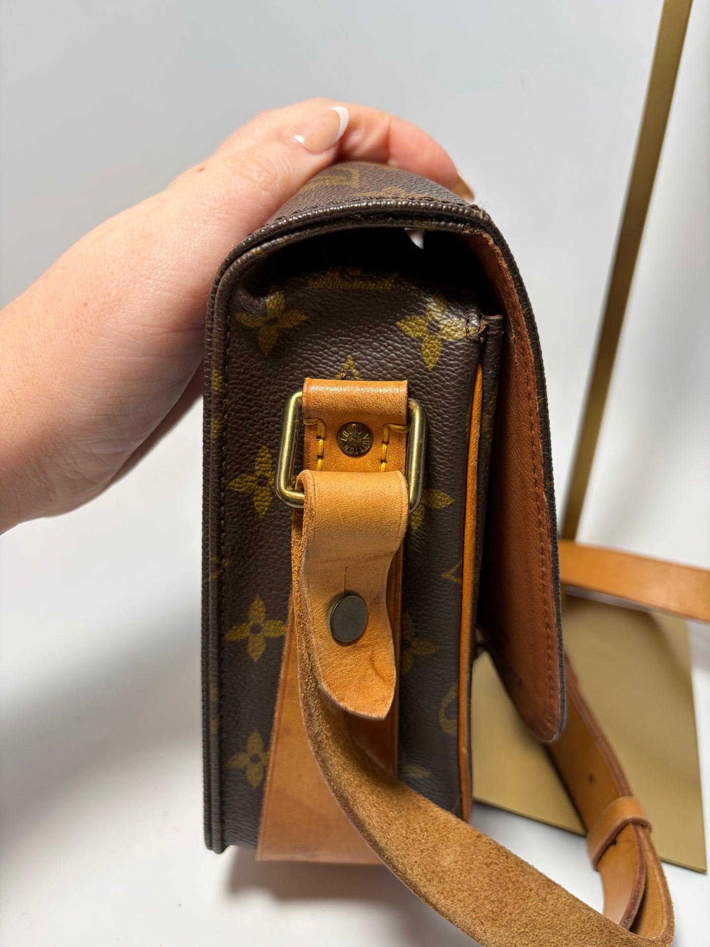 Louis Vuitton Cartouchière MM Monogram Crossbody