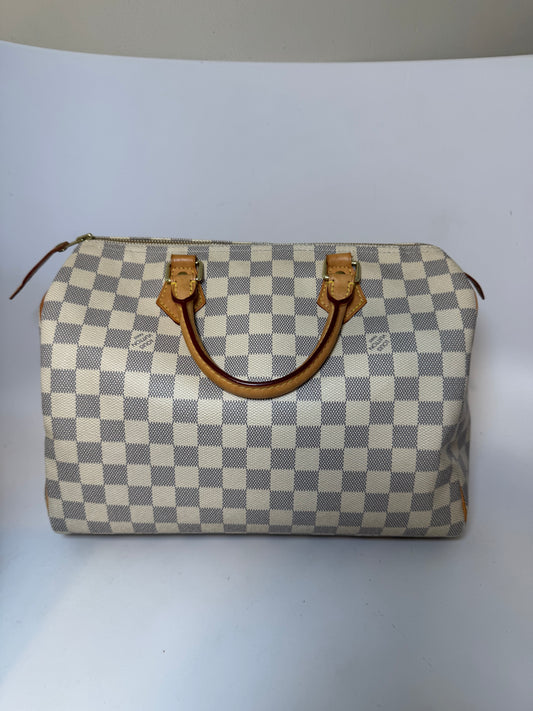Louis Vuitton Speedy 30 Damier Azur- 2017