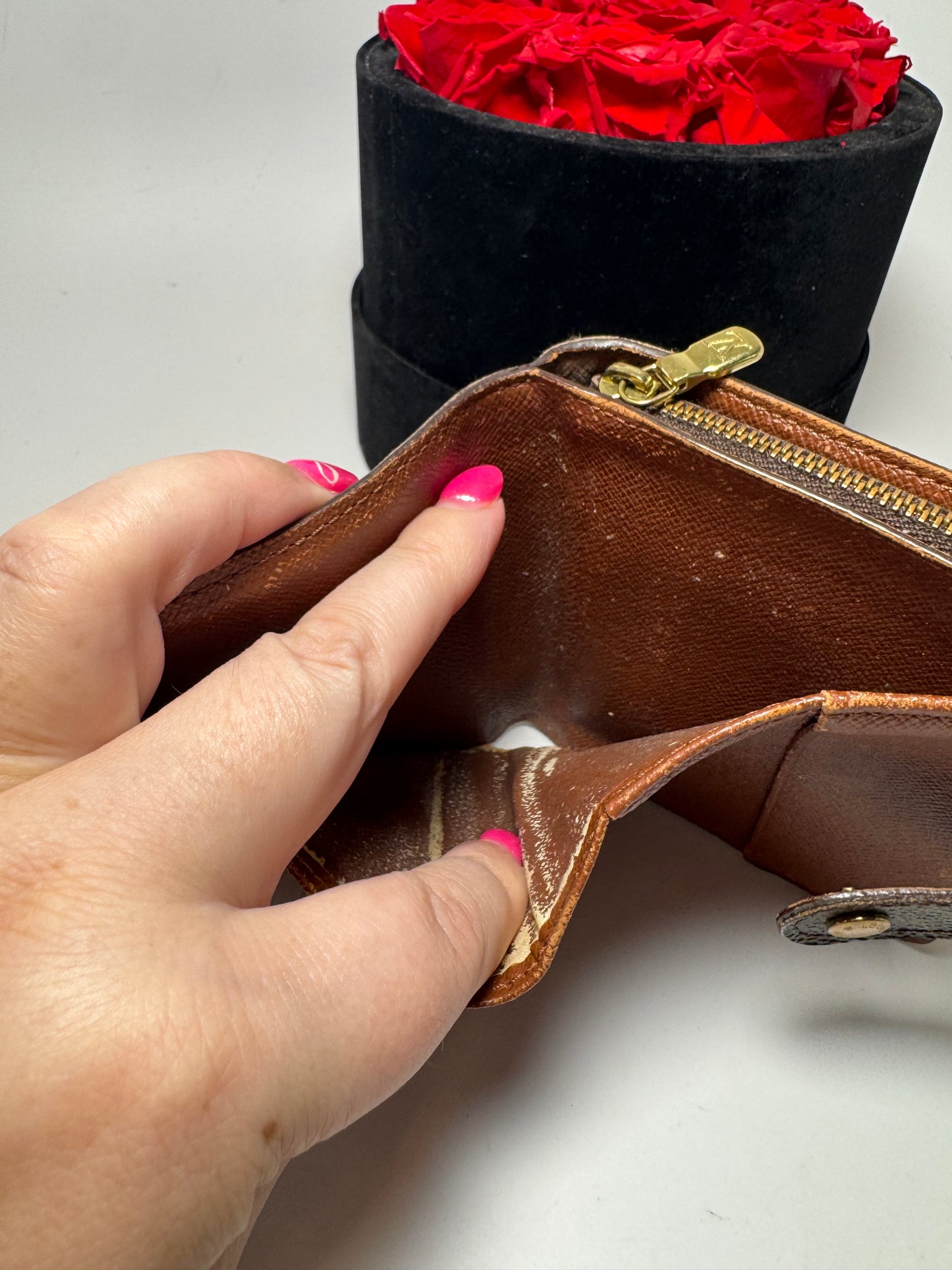 Louis Vuitton Zippy Compact Monogram Wallet