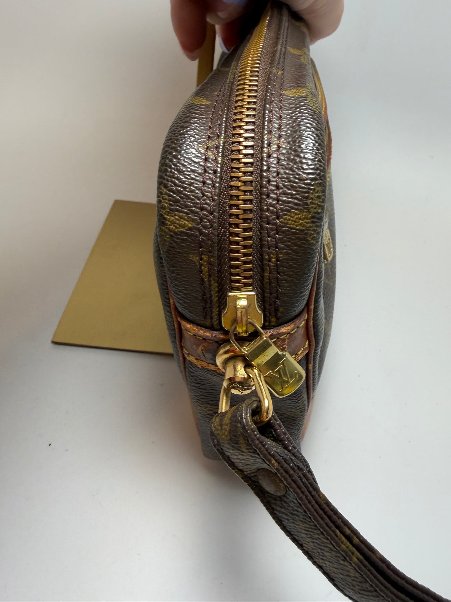Louis Vuitton Marley Draggone Clutch/Wristlet Monogram