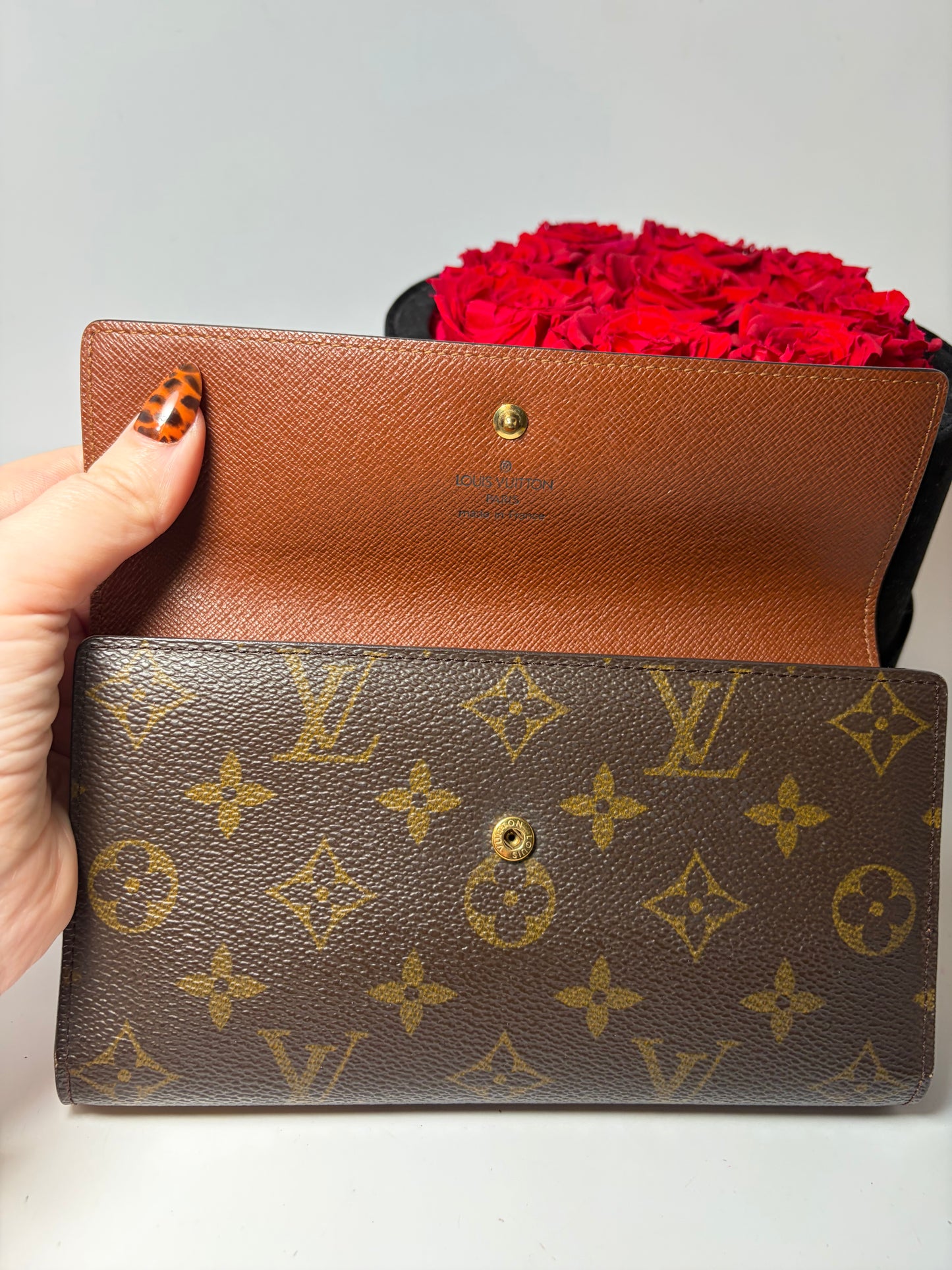 Louis Vuitton Monogram Porte Tressor International Wallet