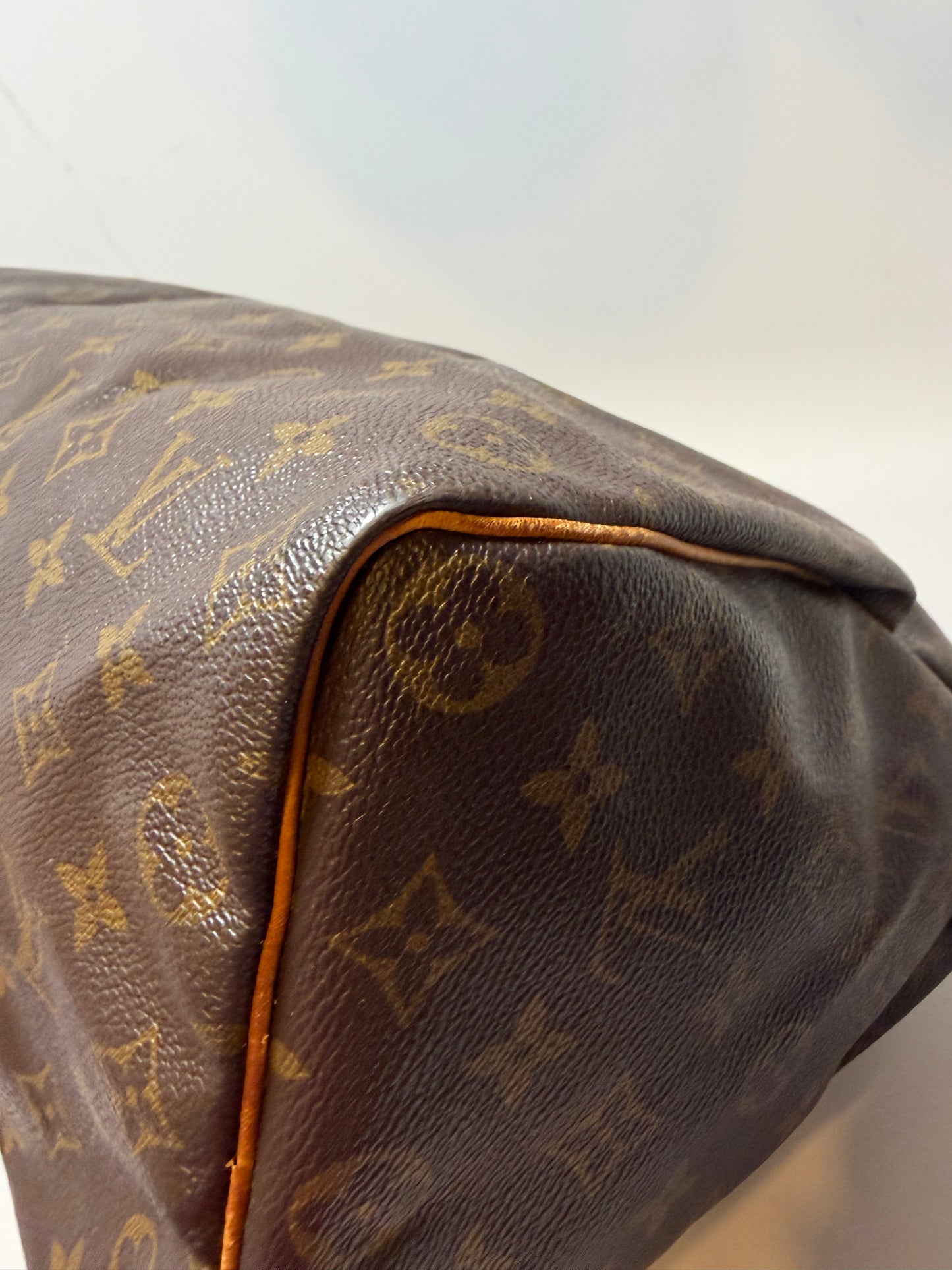 Louis Vuitton Speedy 35 Monogram, made in France Sept. 1994
