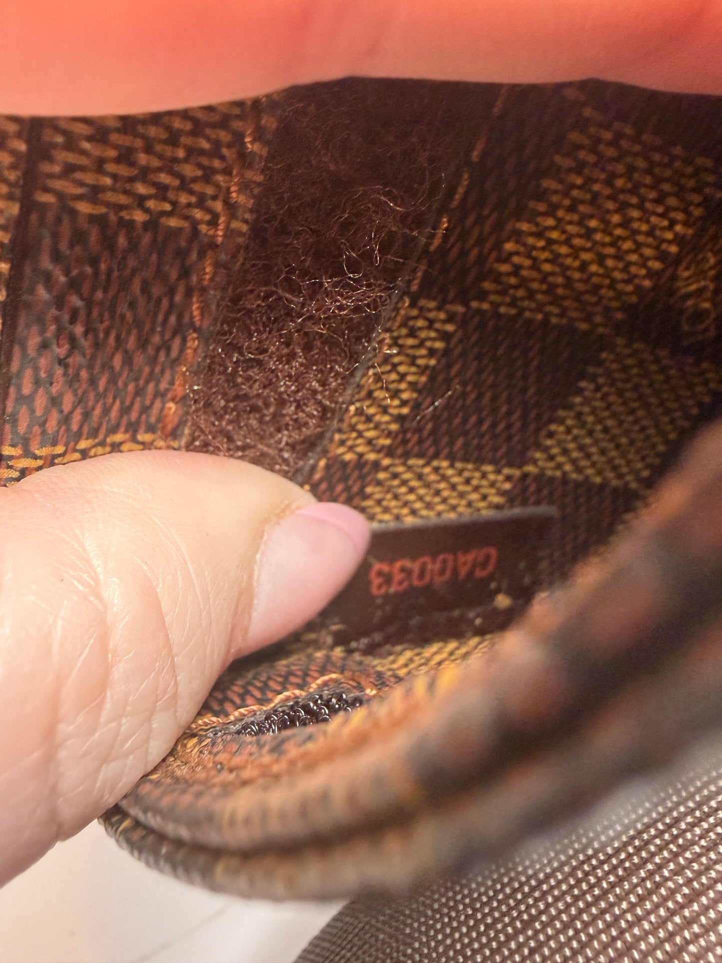 Louis Vuitton Damier Ebene Geronimo Belt Bag/Bum Bag