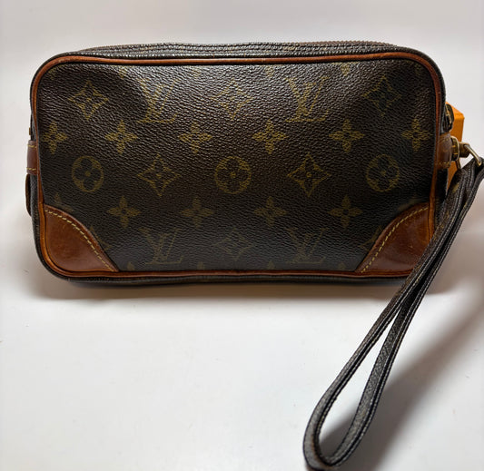 Louis Vuitton Marley Draggone PM Monogram Wristlet/Clutch