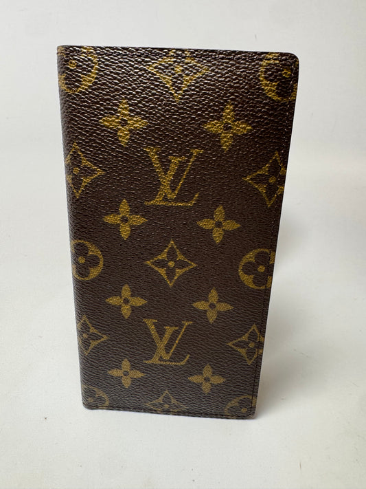 Louis Vuitton Checkbook Cover/Passport Cover Monogram