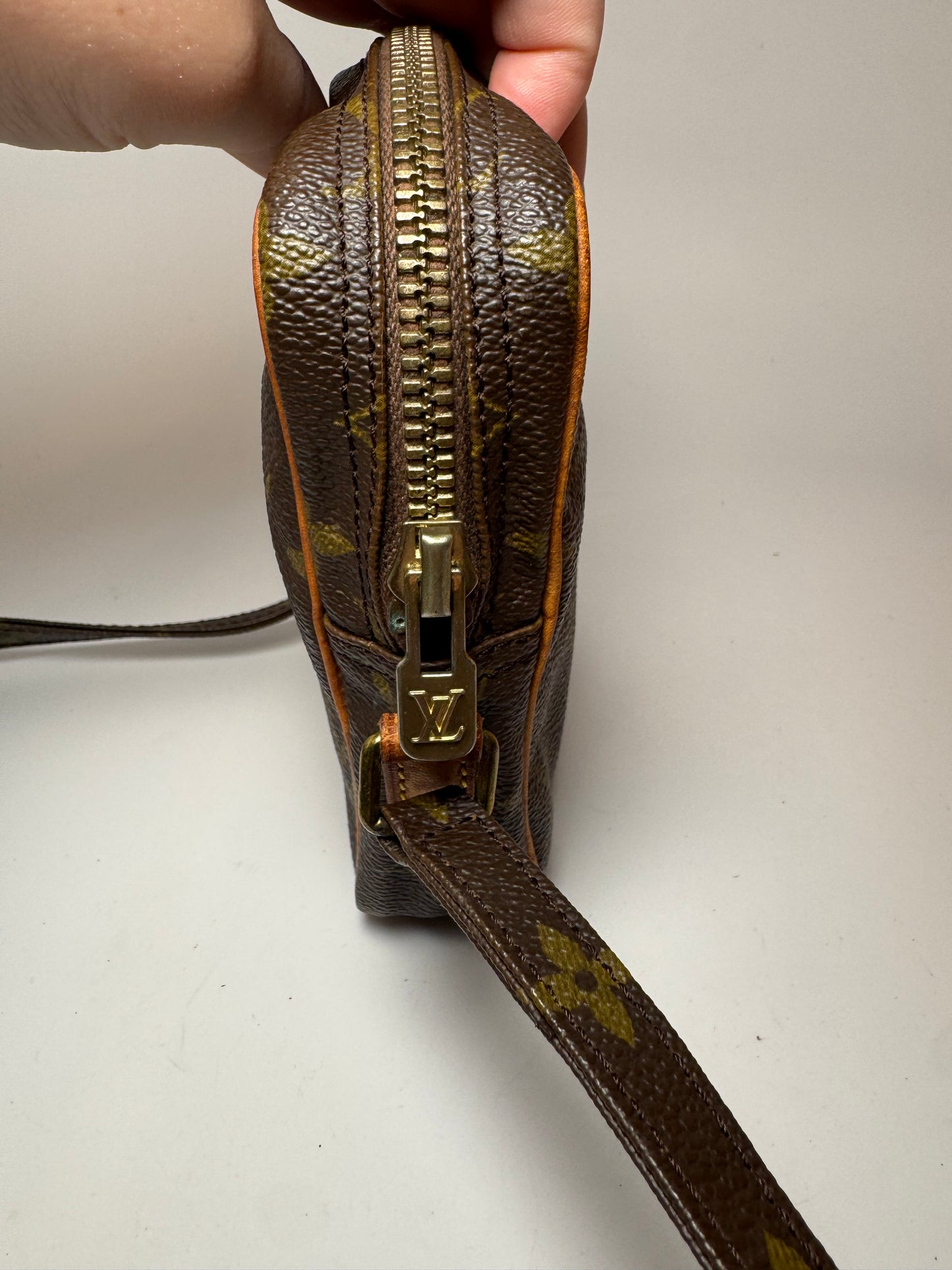 Louis Vuitton Vintage Mini Danube Monogram Crossbody – Made in France (Pre Date Code)
