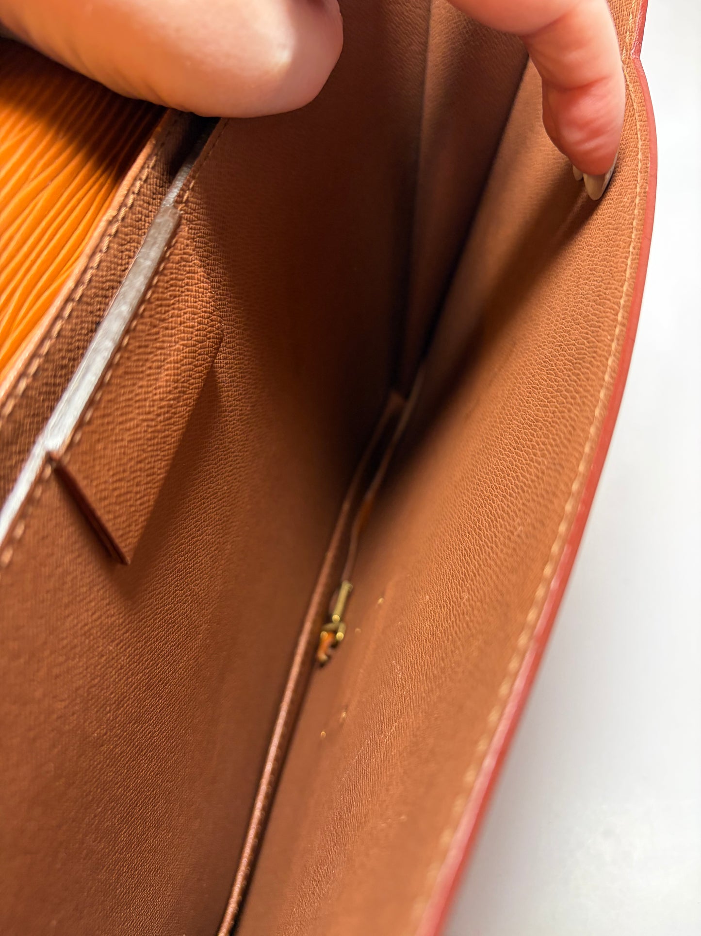 Louis Vuitton Cipango Brown Epi Leather Serviette Conseiller Briefcase/Laptop Holder