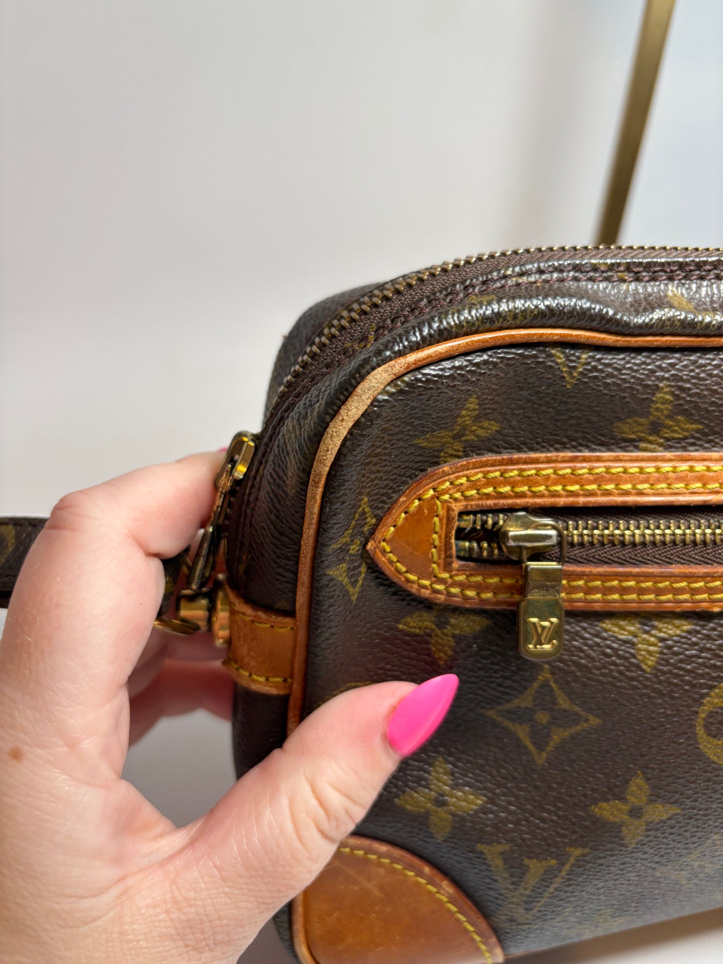 Louis Vuitton Monogram Marley Draggone Clutch/Wristlet