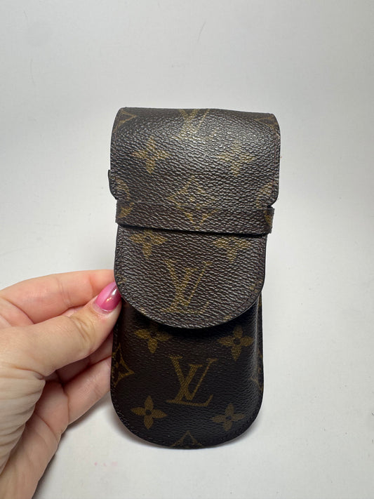 Louis Vuitton Monogram Sunglasses/Glasses Case Made in France January 2000