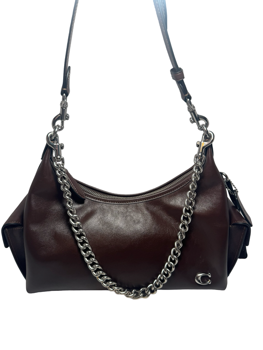 Coach Pocket Juliet 30 in Maple Glazed Leather NWOT