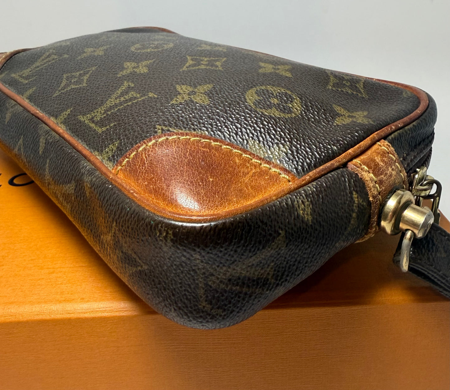 Louis Vuitton Marley Draggone PM Monogram Wristlet/Clutch