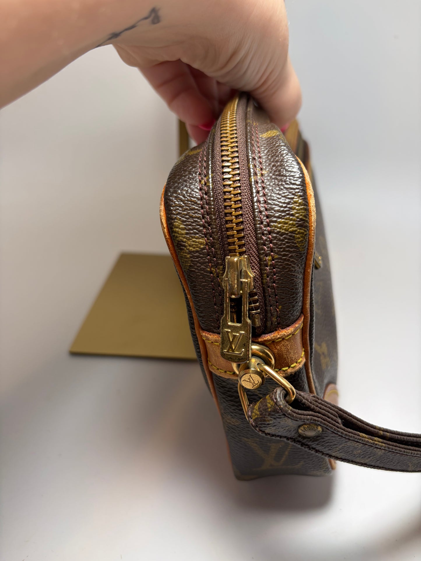Louis Vuitton Monogram Marley Draggone Clutch/Wristlet
