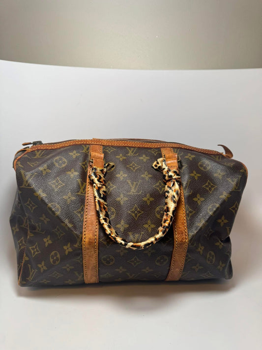 Louis Vuitton Sac souple 35 Monogram Satchel Vintage Pre Date Code