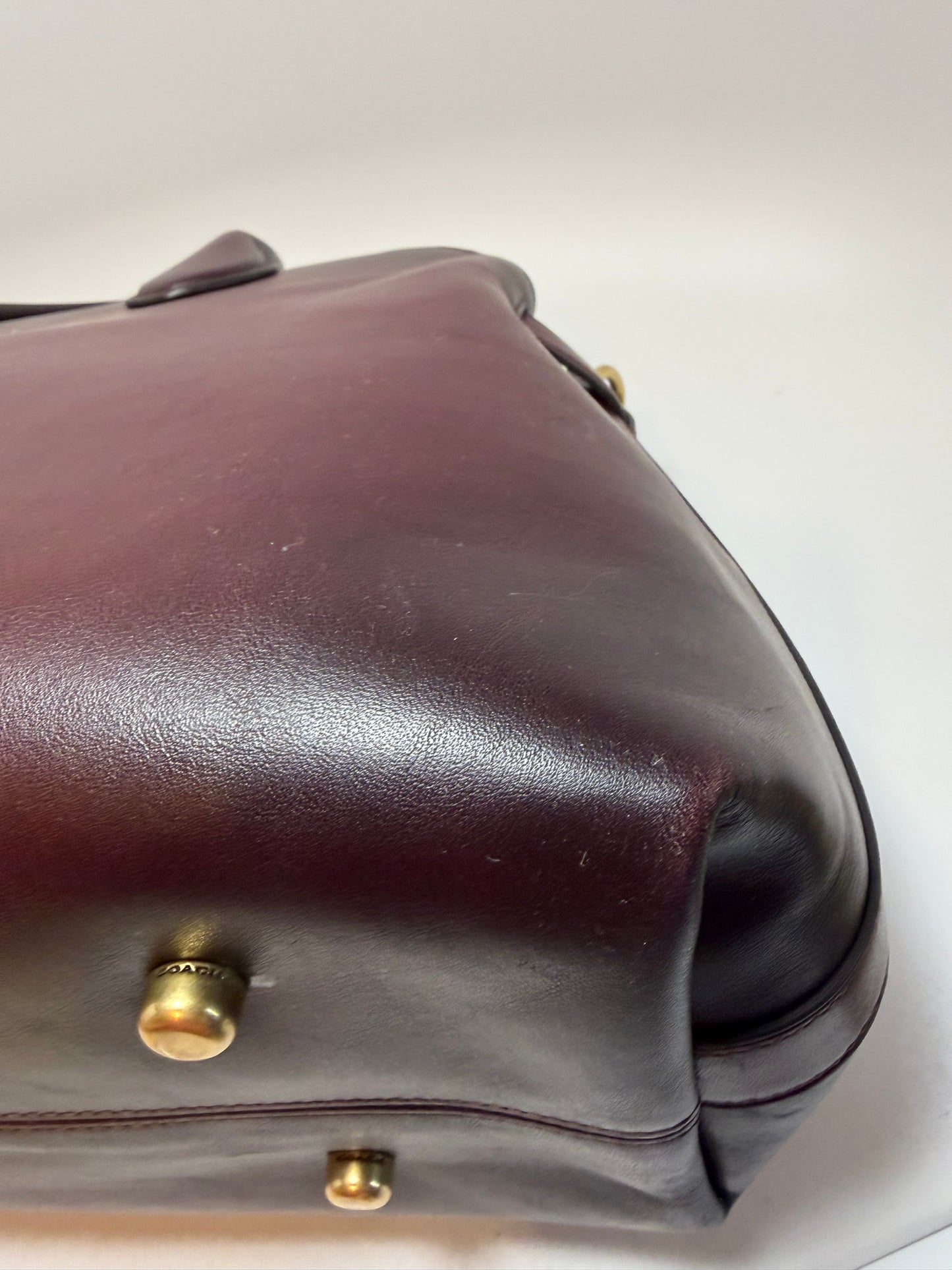 Coach Empire 40 Caryall Merlot w/Crossbody Strap