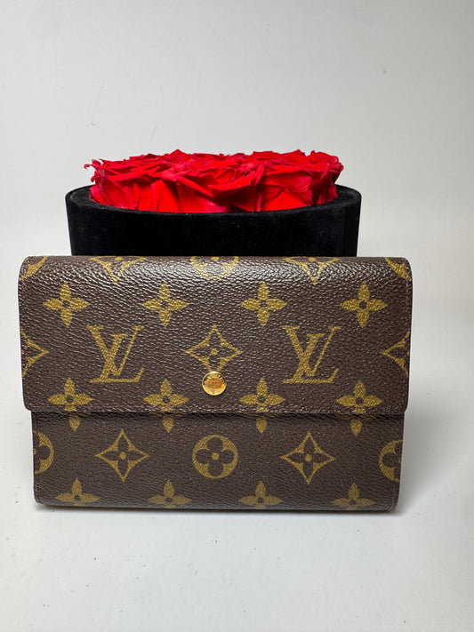 Louis Vuitton Monogram Porte Tresor Etui Papiers Wallet April 2000 in France