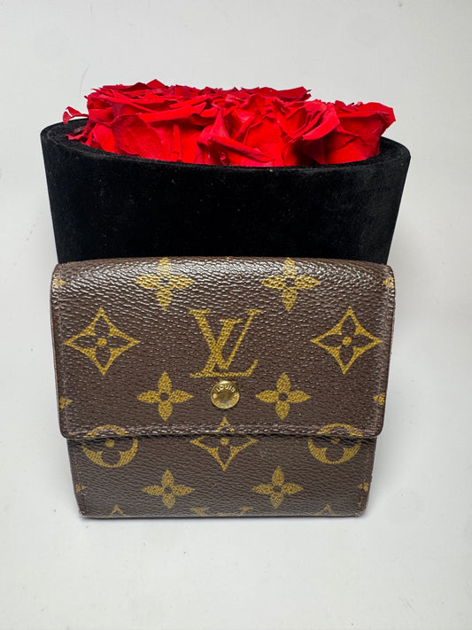 Louis Vuitton Elise Monogram Trifold Wallet