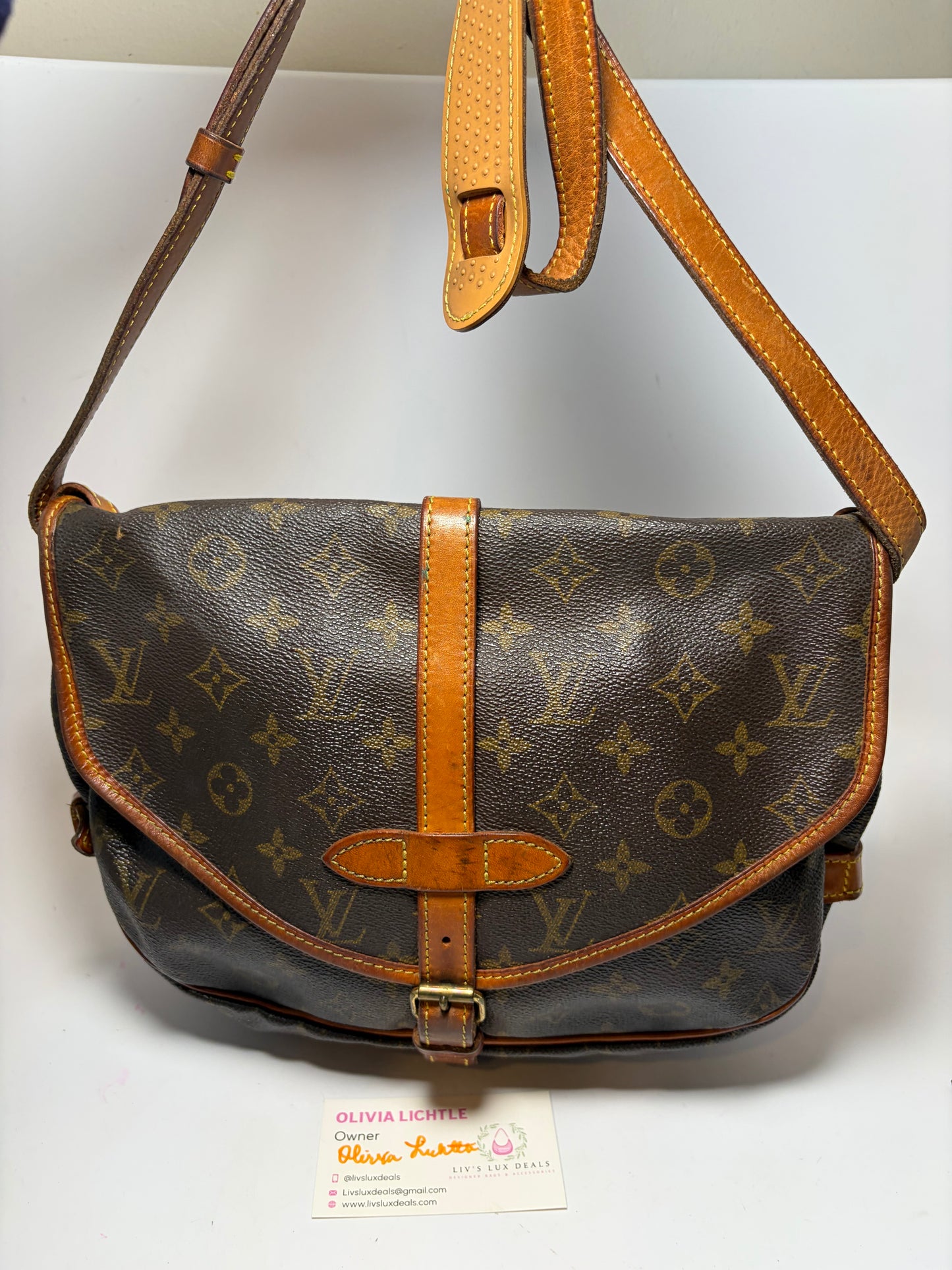 Louis Vuitton Samur 30 Monogram Crossbdoy