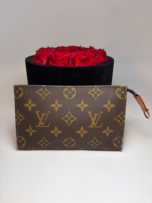 Louis Vuitton Bucket PM Monogram Toiletry Pouch, Made in France June 1999