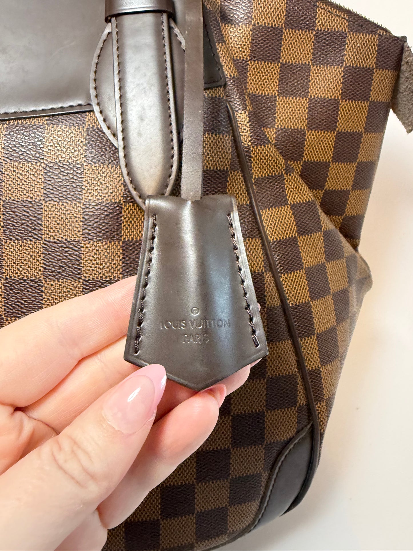Louis Vuitton Damier Ebene Verona GM Shoulder Bag