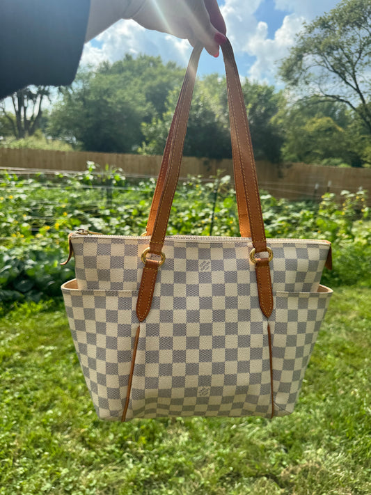 Louis Vuitton Totally PM Damier Azur Tote