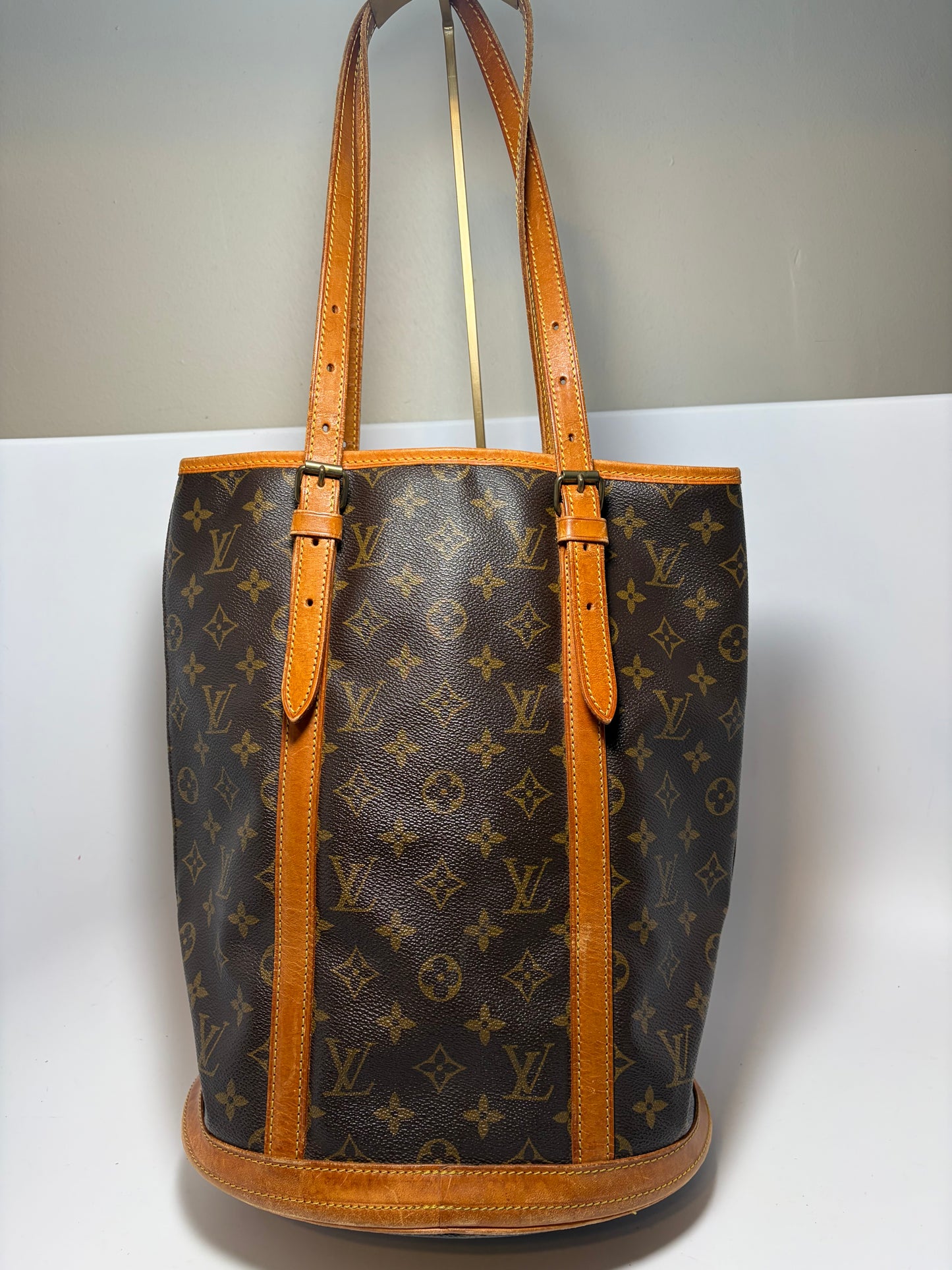 Louis Vuitton Bucket GM Tote Monogram Vintage