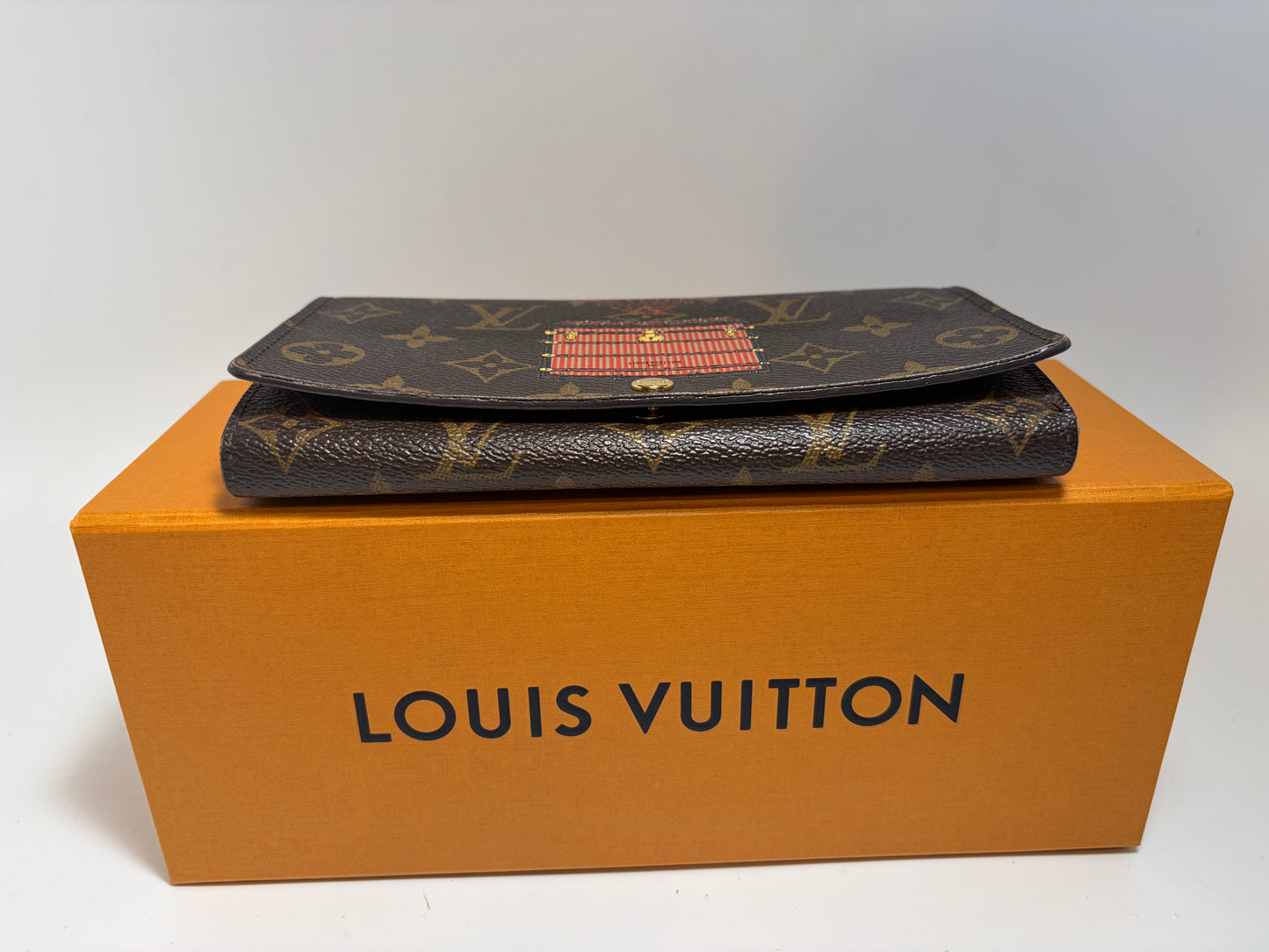 Louis Vuitton Vintage Sarah Trunks and Locks Monogram Wallet