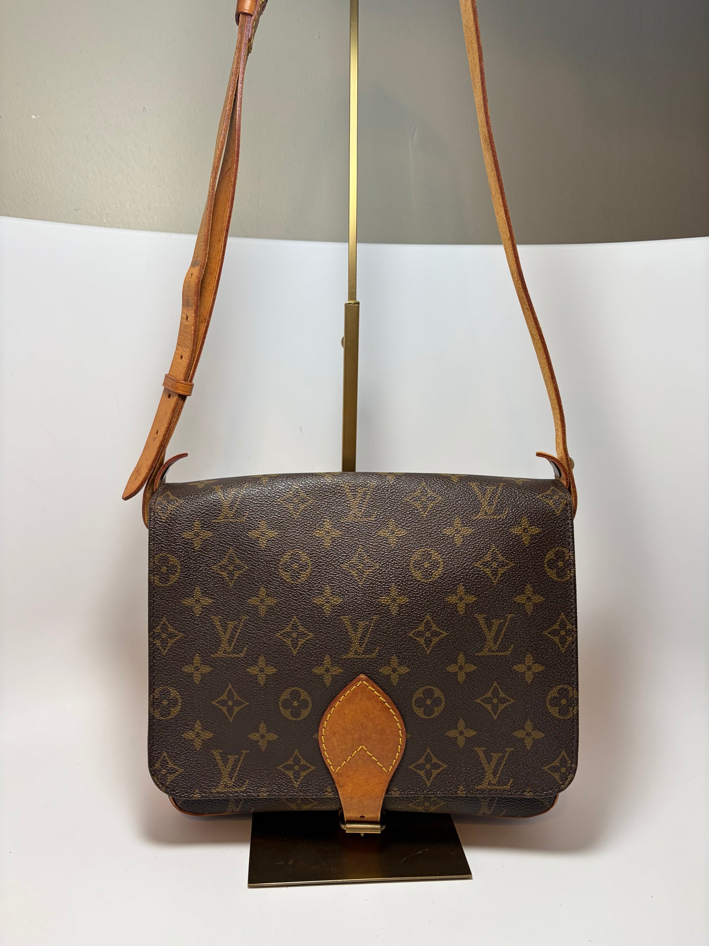 Louis Vuitton Cartouchière GM Monogram Crossbody/Shoulder Bag