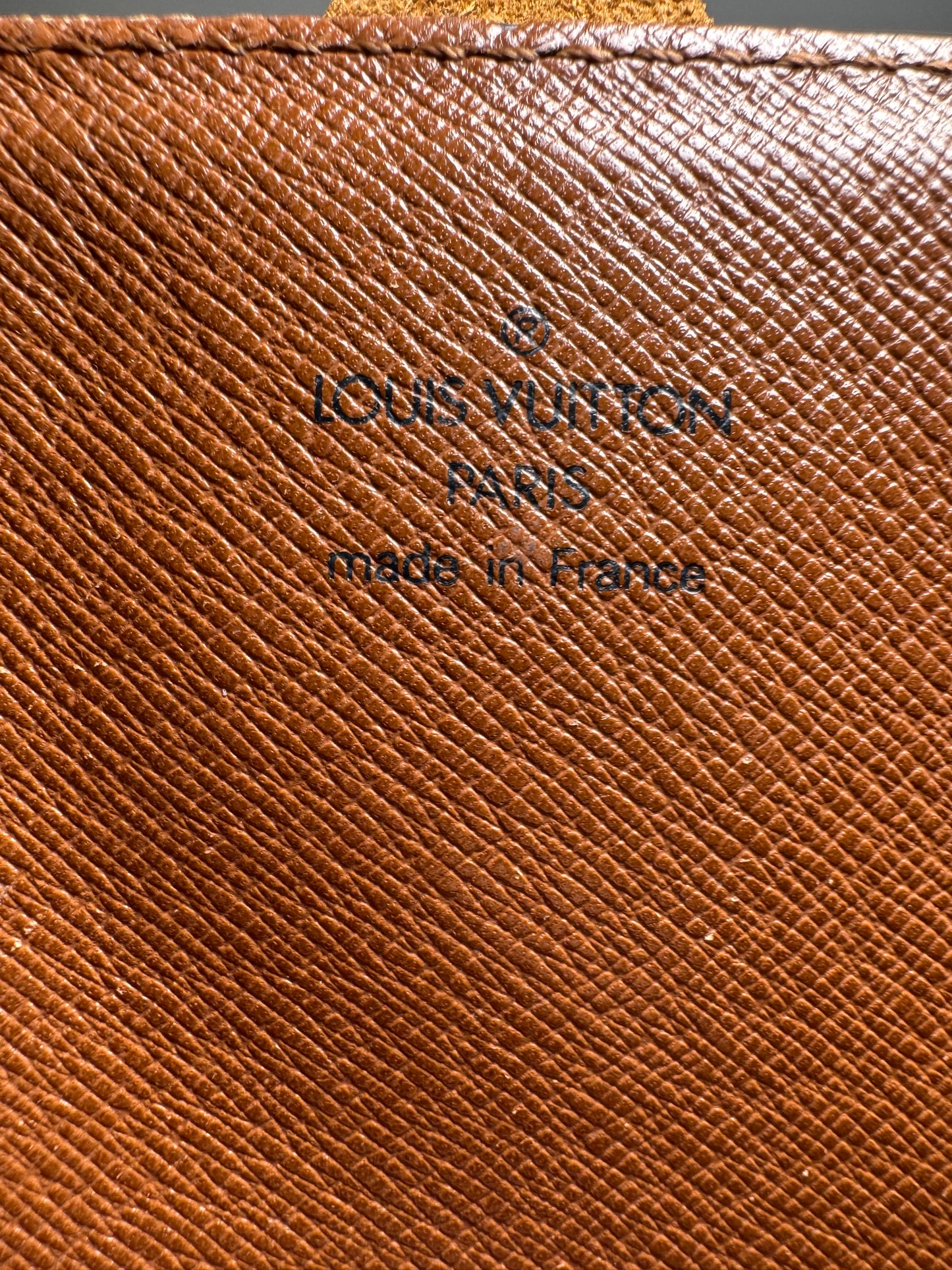 Louis Vuitton Cartouchière MM Monogram Crossbody- FAIR condition France September 1995