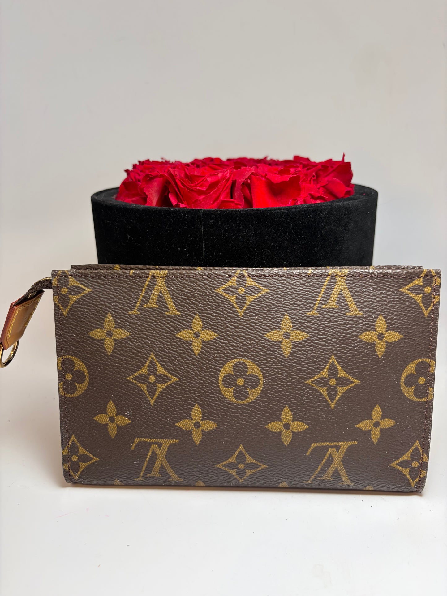 Louis Vuitton Bucket PM Monogram Toiletry Pouch, Made in France June 1999