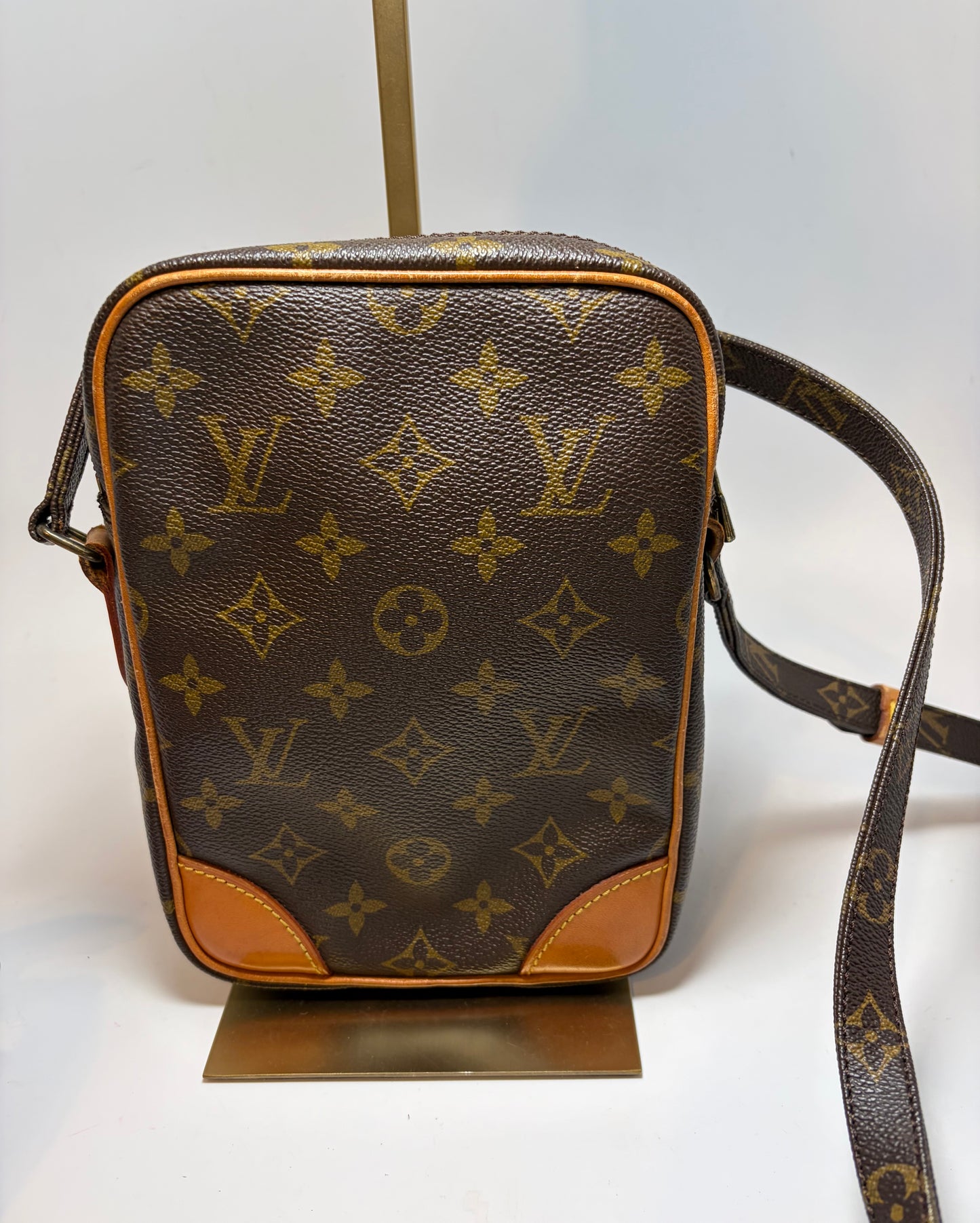 Louis Vuitton Amazon Monogram Crossbody, Made in France February 1987