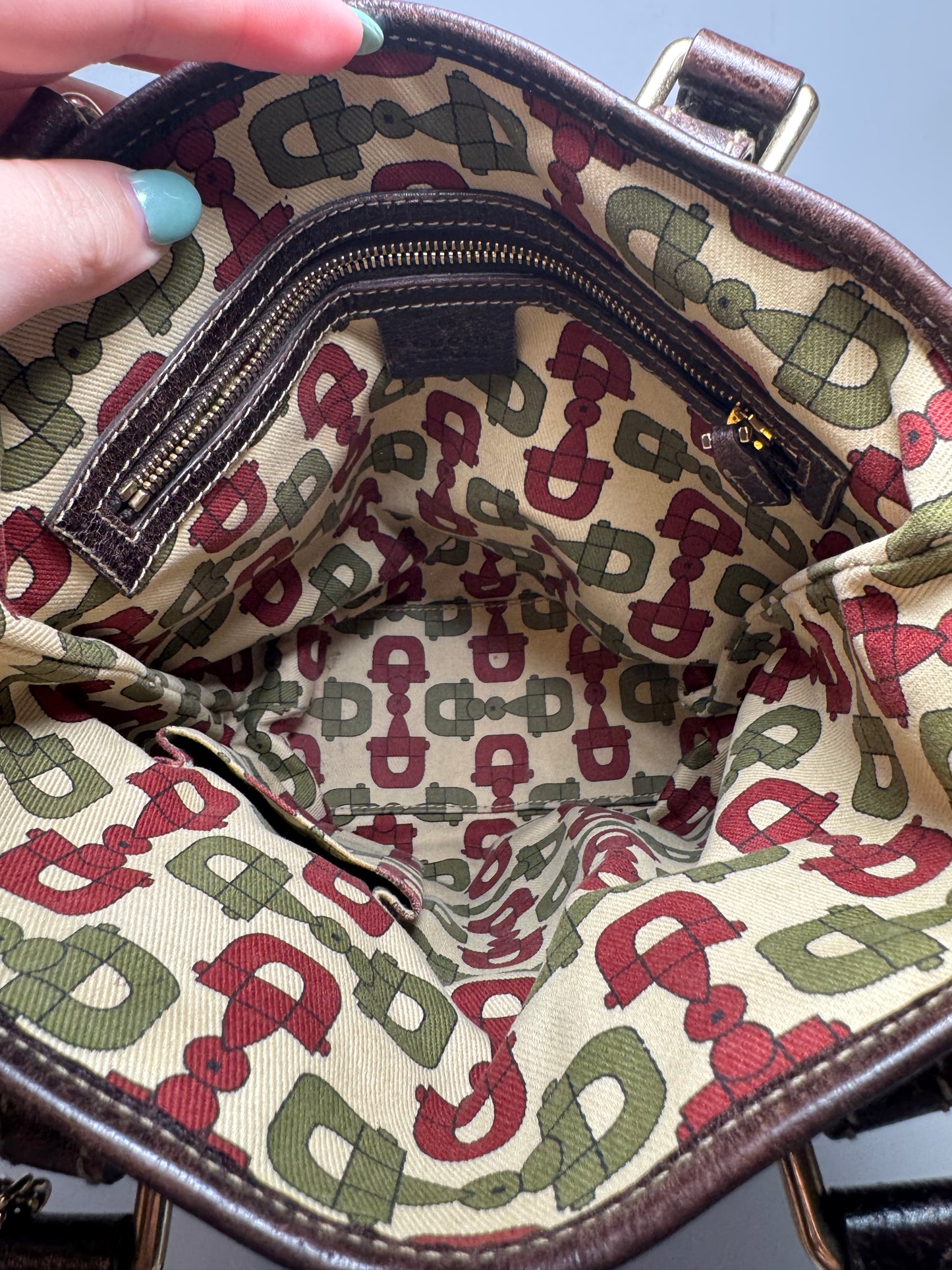 Gucci GG Canvas Mushrooms Tote Embroidered Bag
