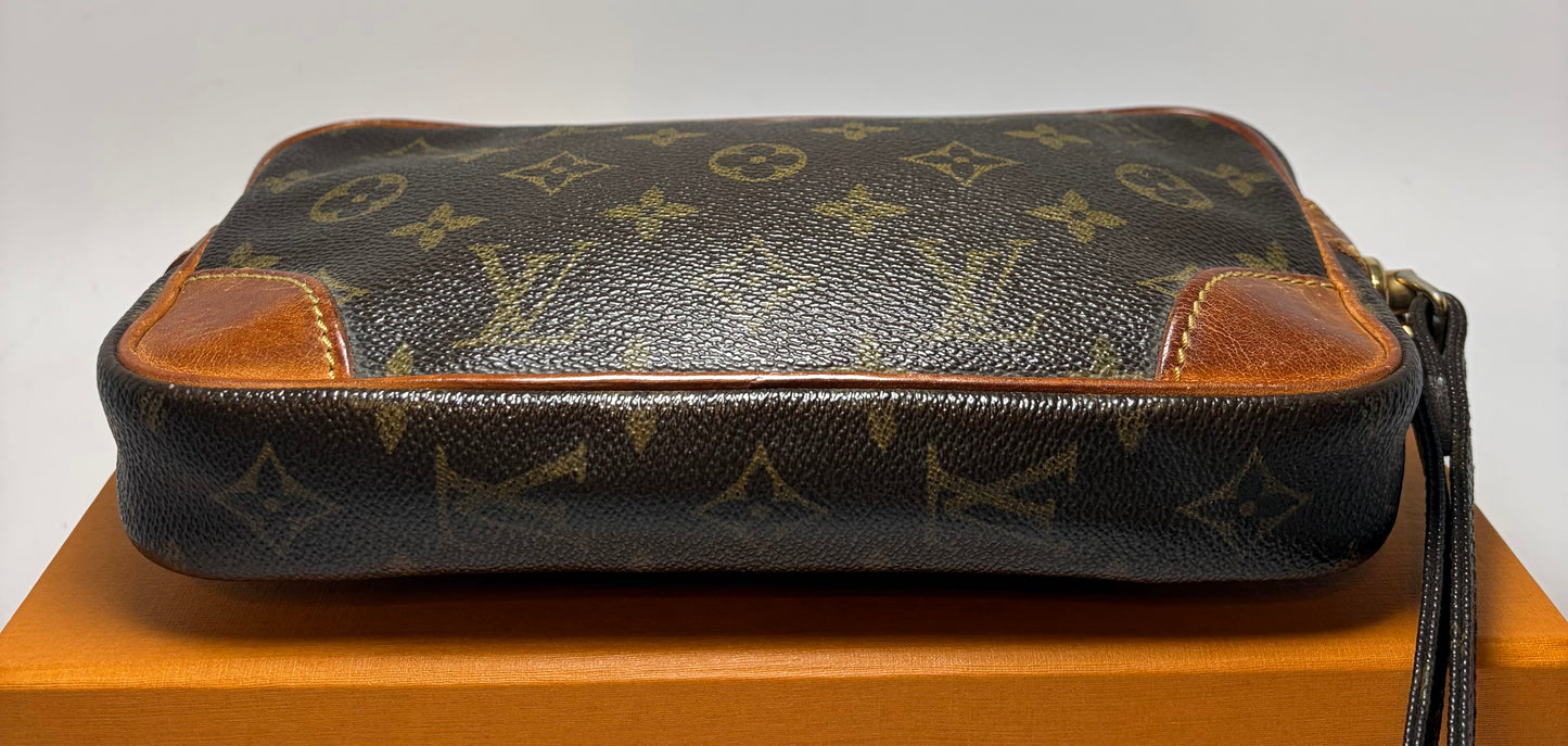 Louis Vuitton Marley Draggone PM Monogram Wristlet/Clutch