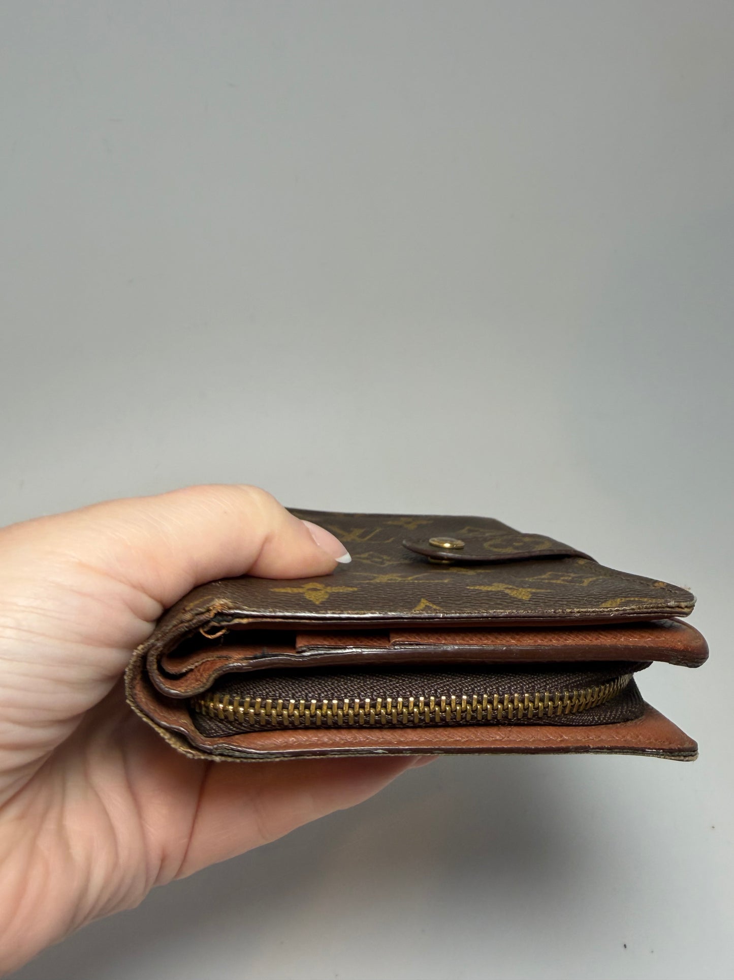 Louis Vuitton Porte Papier Passport Wallet Monogram