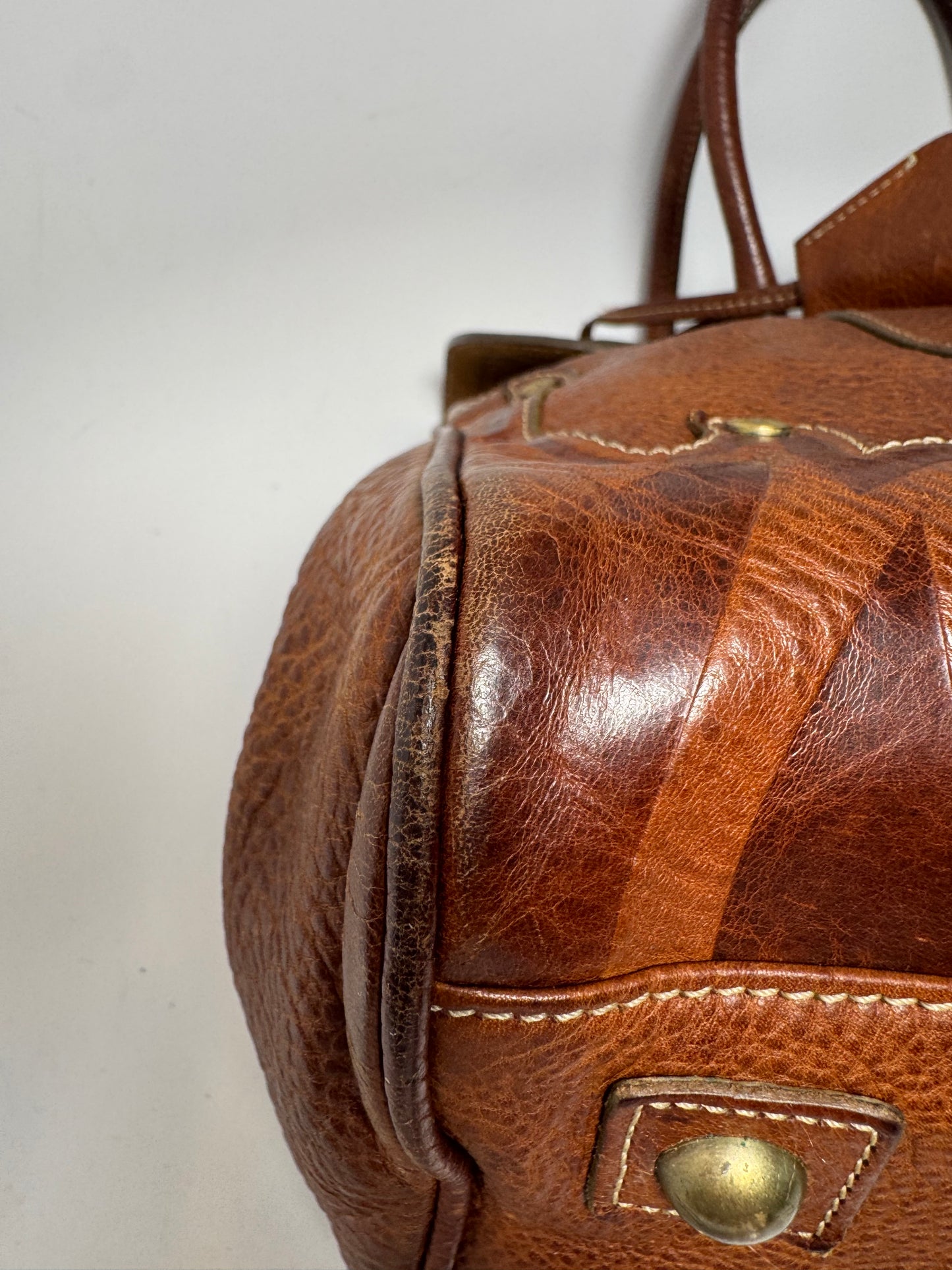 Mulberry Bayswater Satchel in Tooled Oak