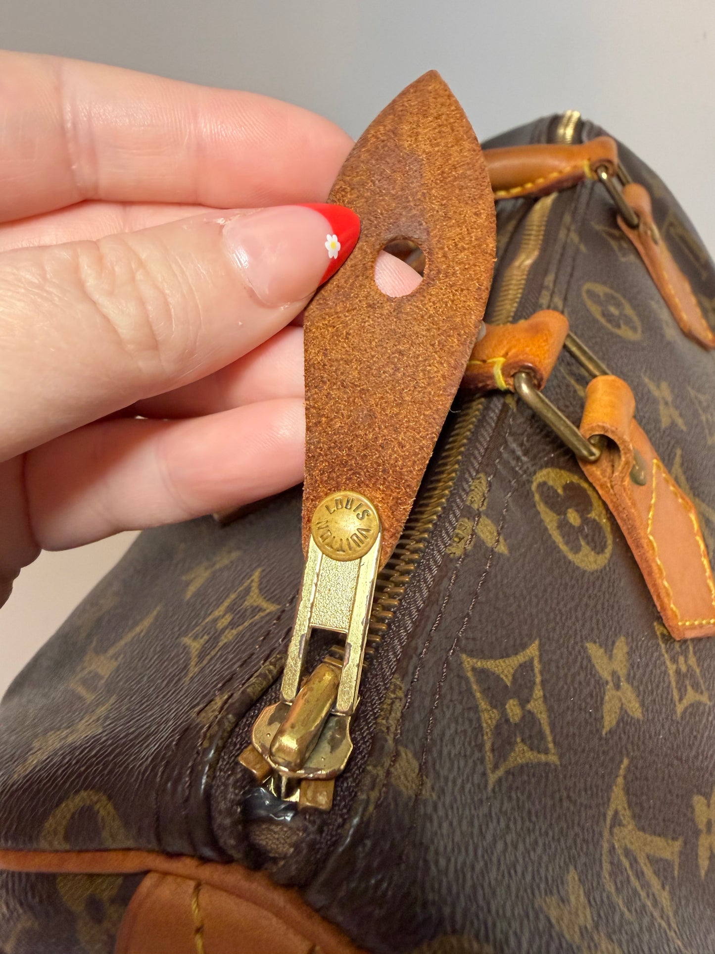Louis Vuitton Speedy 30 Monogram, Made in France June 1993 w/Certificate of Authenticity