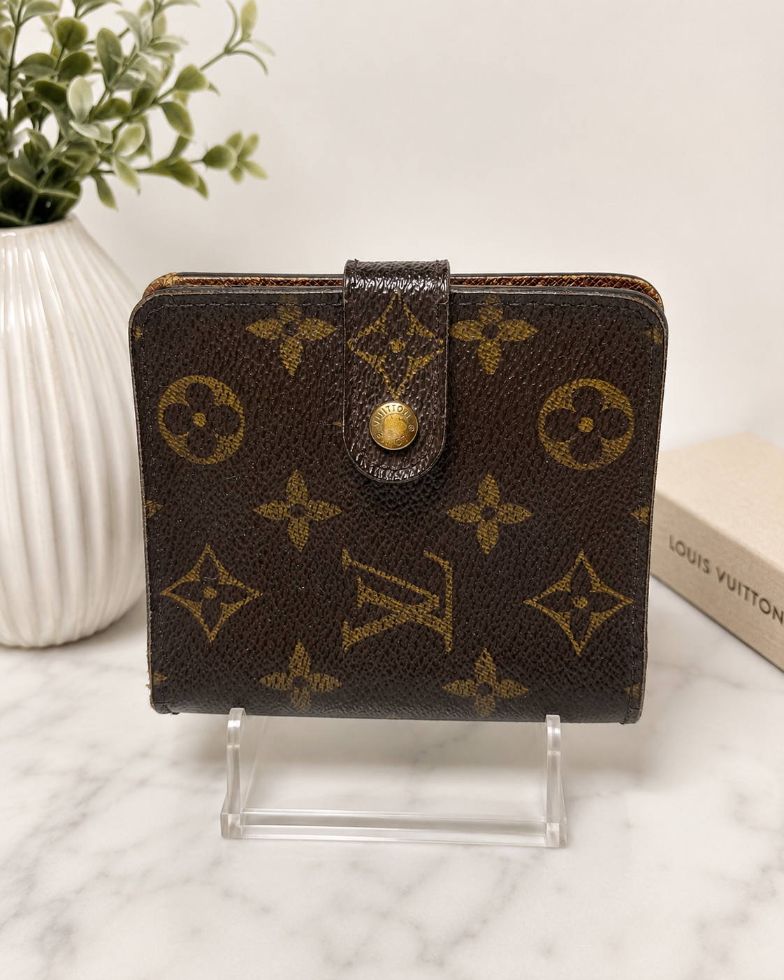 Louis Vuitton Zippy monogram compact wallet