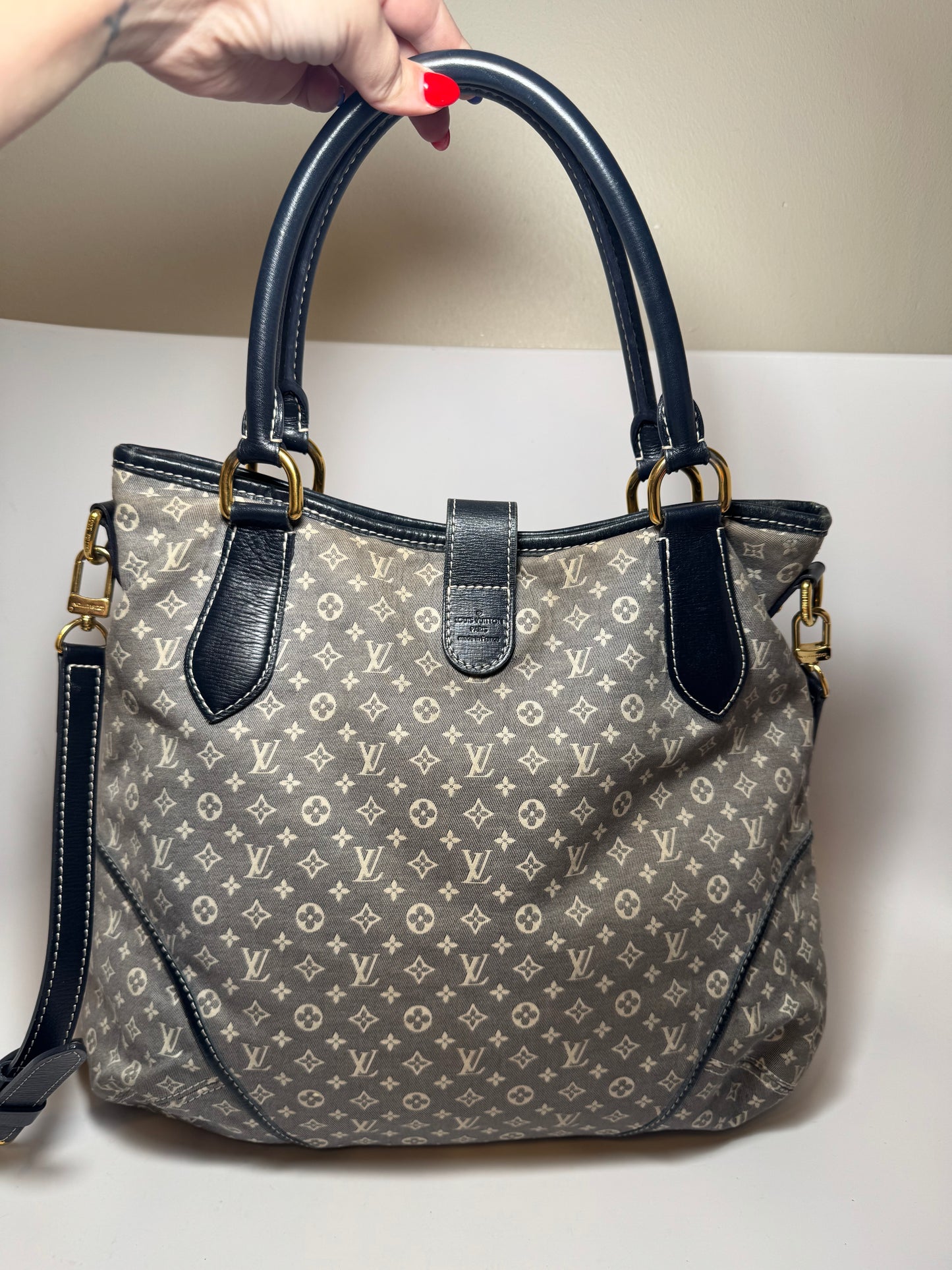 Louis Vuitton Encre Monogram Idylle Elegie Satchel/Crossbody w/COA