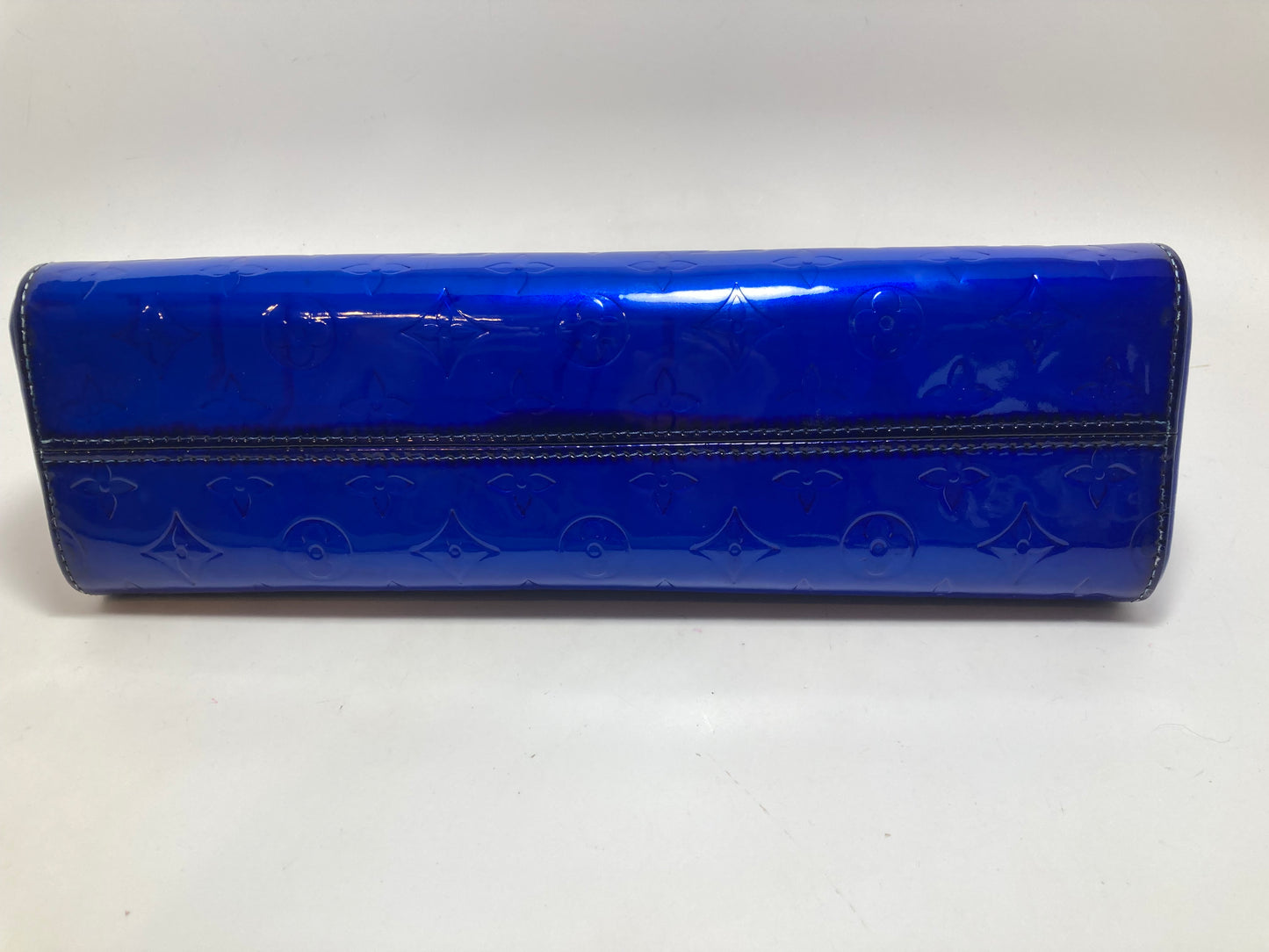 Louis Vuitton Roxbury Drive Cobalt Blue Vernis Leather w/Shoulder Strap