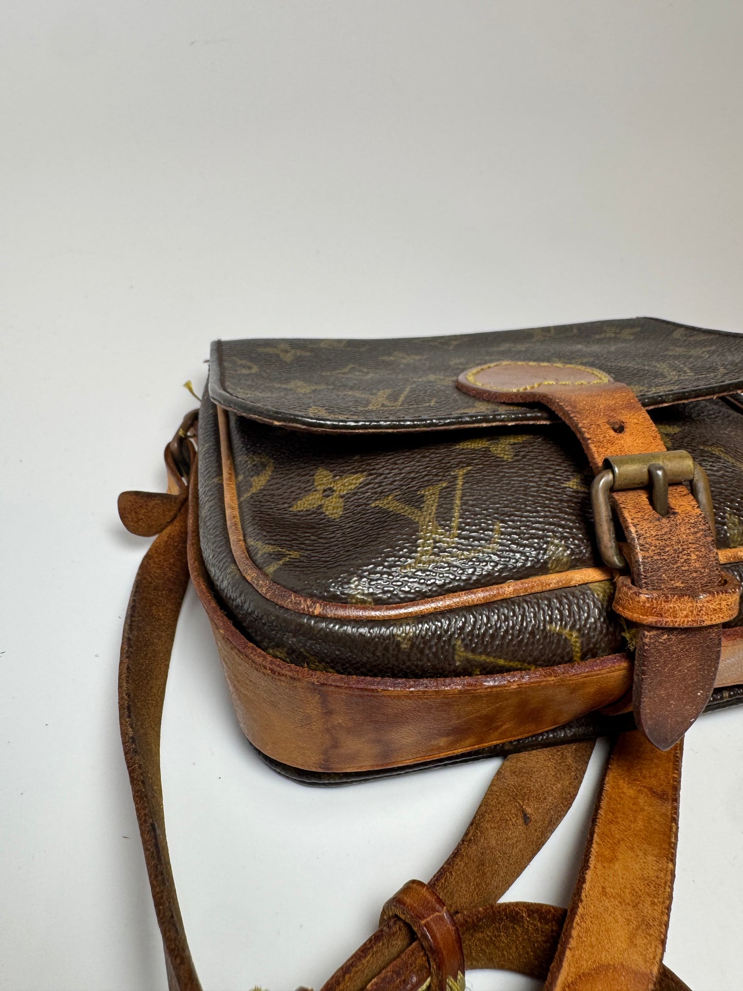 Louis Vuitton Cartouchière PM Monogram Crossbody – Vintage, 1988