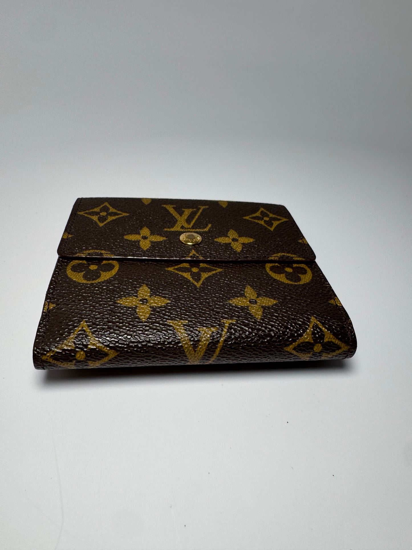 Louis Vuitton Portefeuille Elise Bifold Compact Monogram Wallet- Vintage September 1995 in France