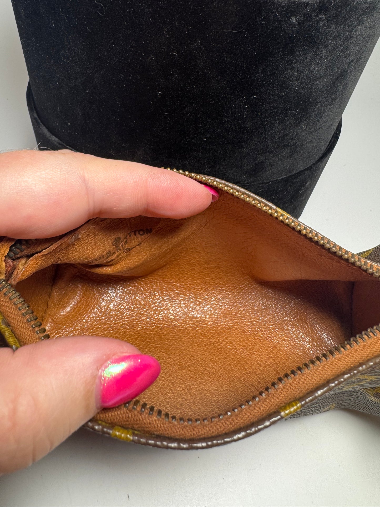 Louis Vuitton Mini Papillon Monogram Bag Vintage